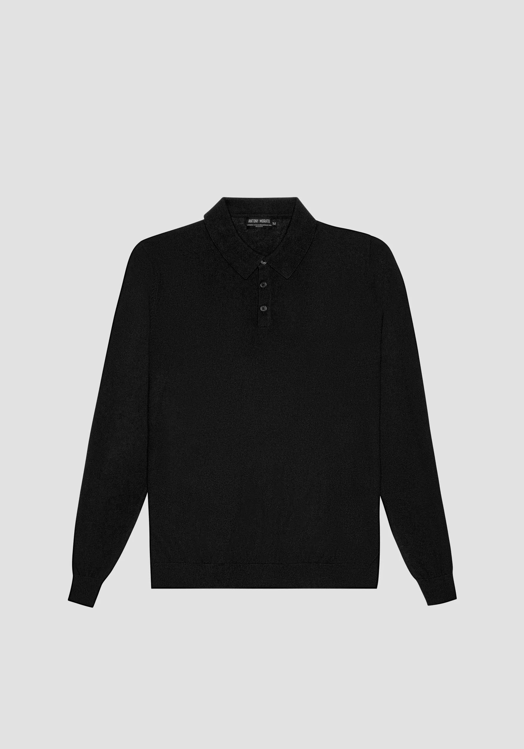 MAGLIONE REGULAR FIT IN MISTO CASHEMERE