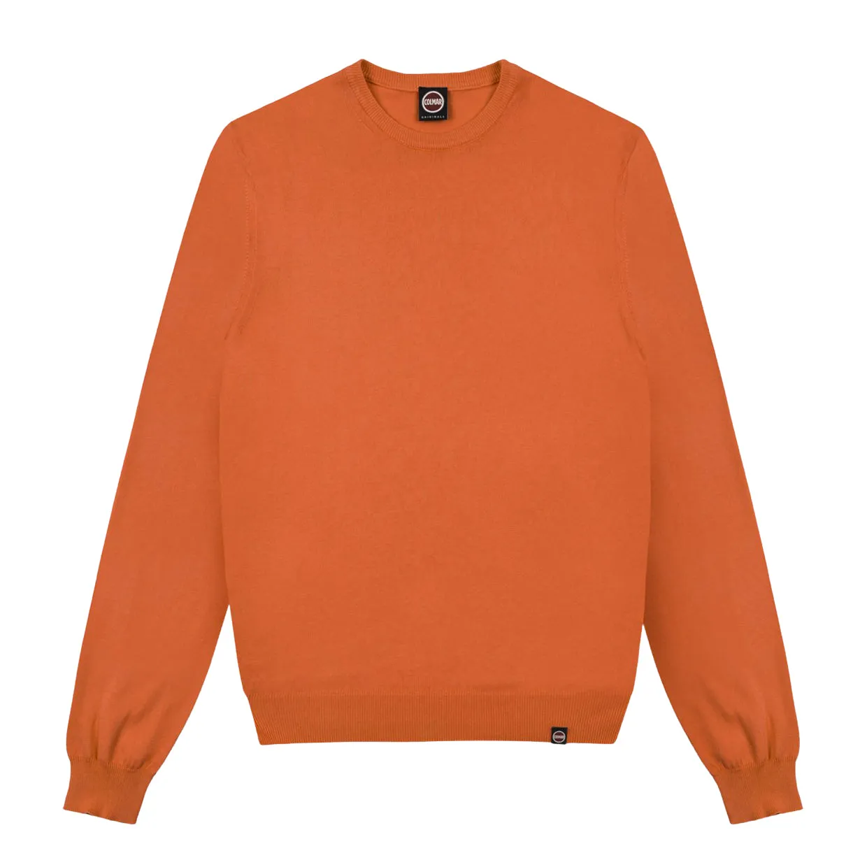 Maglione Uomo Colmar Girocollo Delavè Arancione