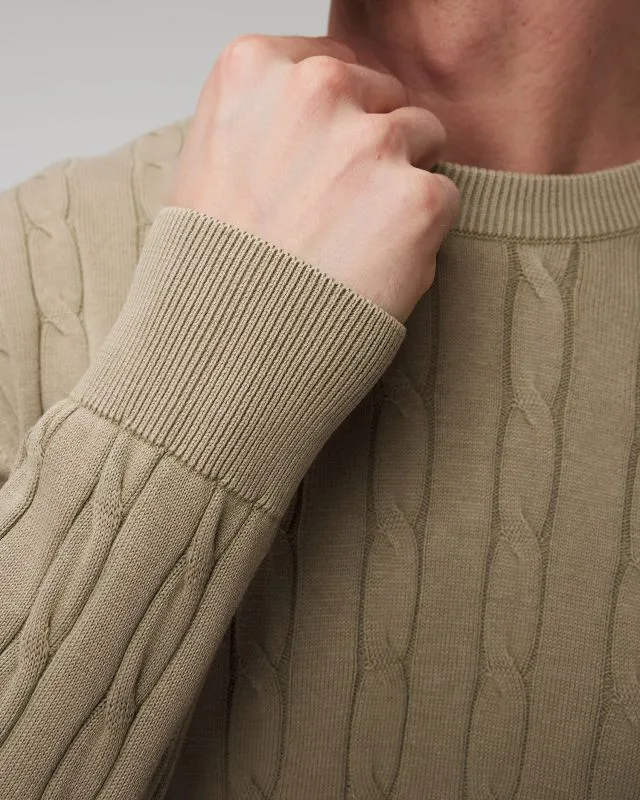 Maglione verde da uomo Aeronautica Militare