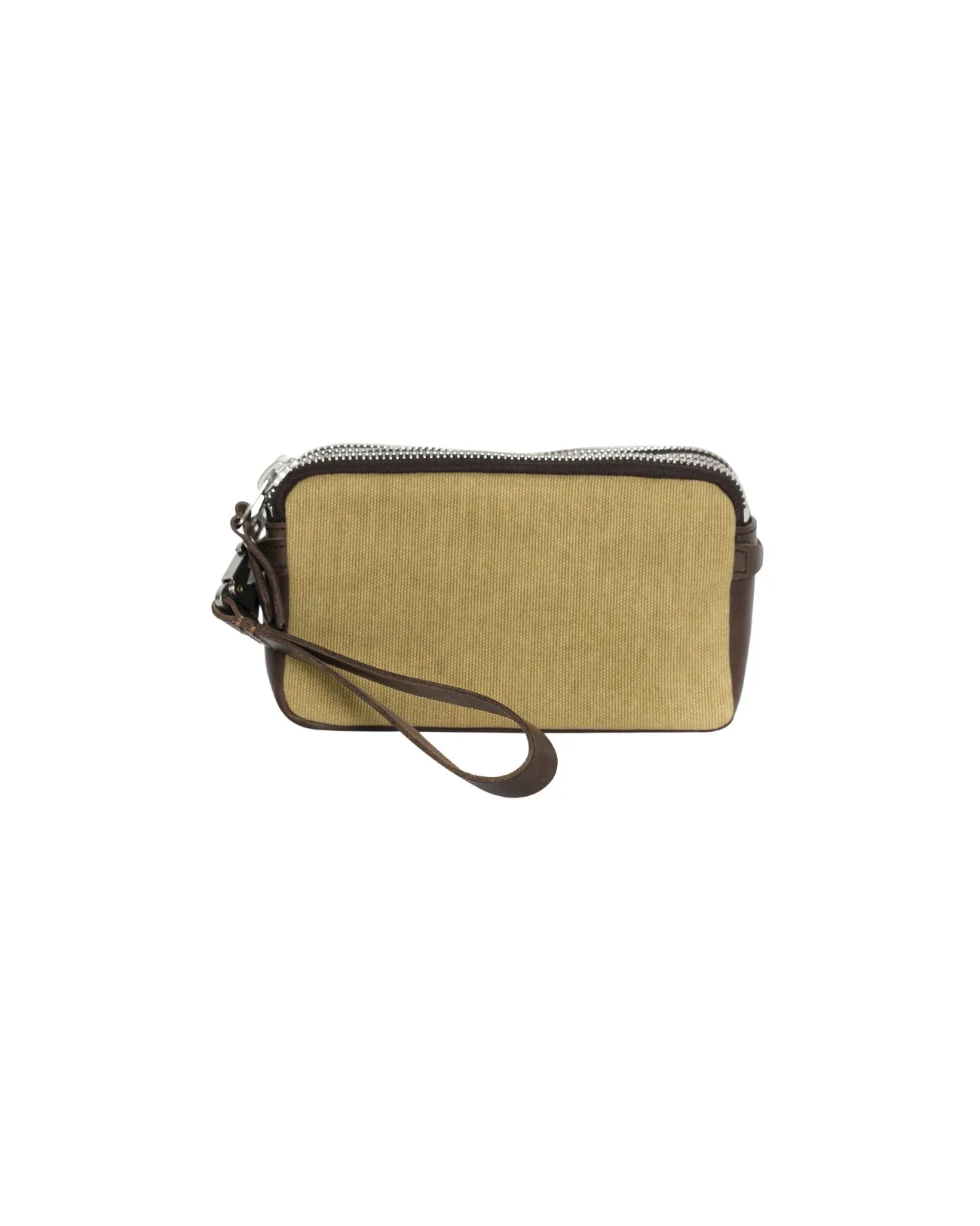 Manikomio Design - Clutch donna con polsiera in cotone New Tent Camp Borbello | Studioarch.com