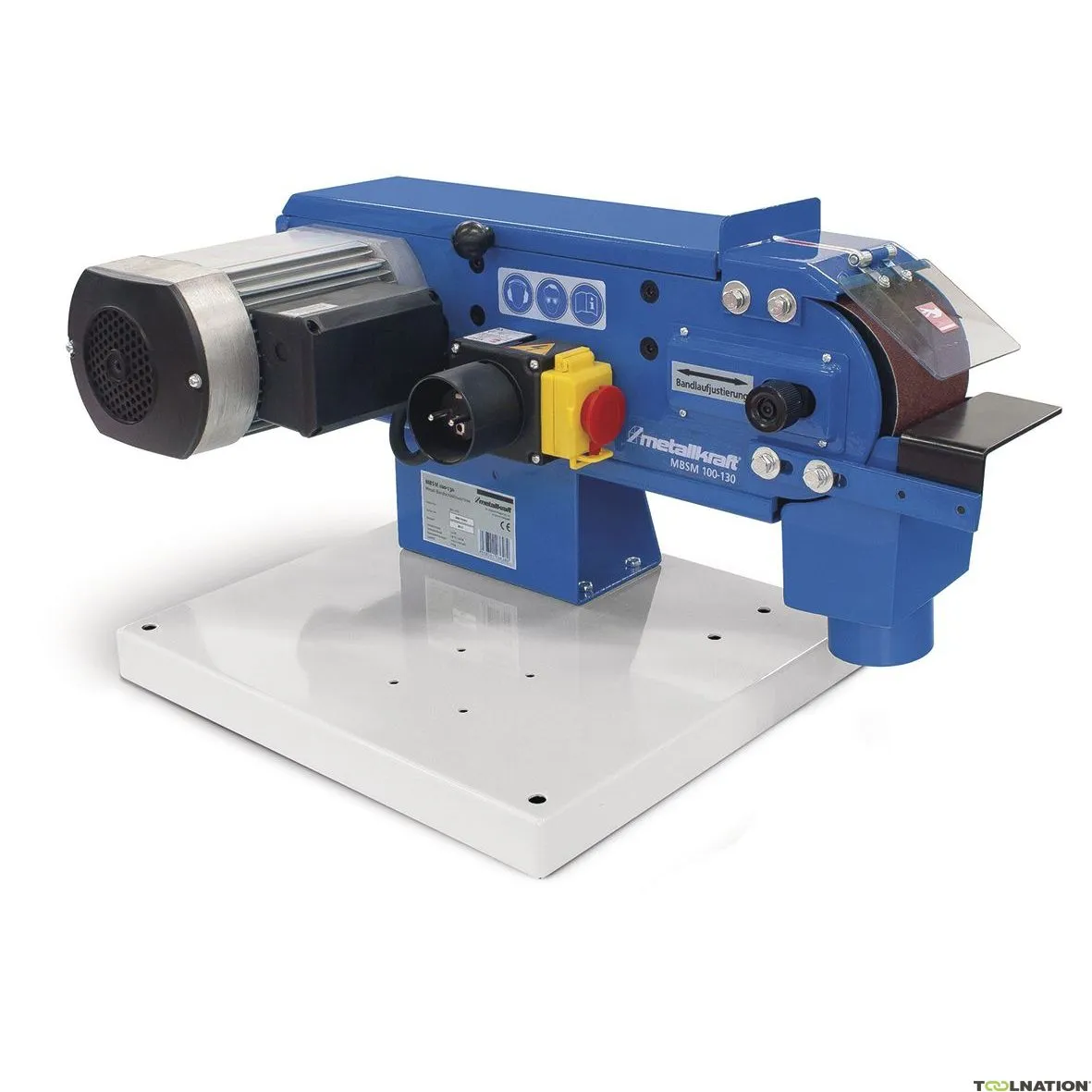 MetallKraft 713921226 MBSM100-130 Levigatrice a nastro 230 volt