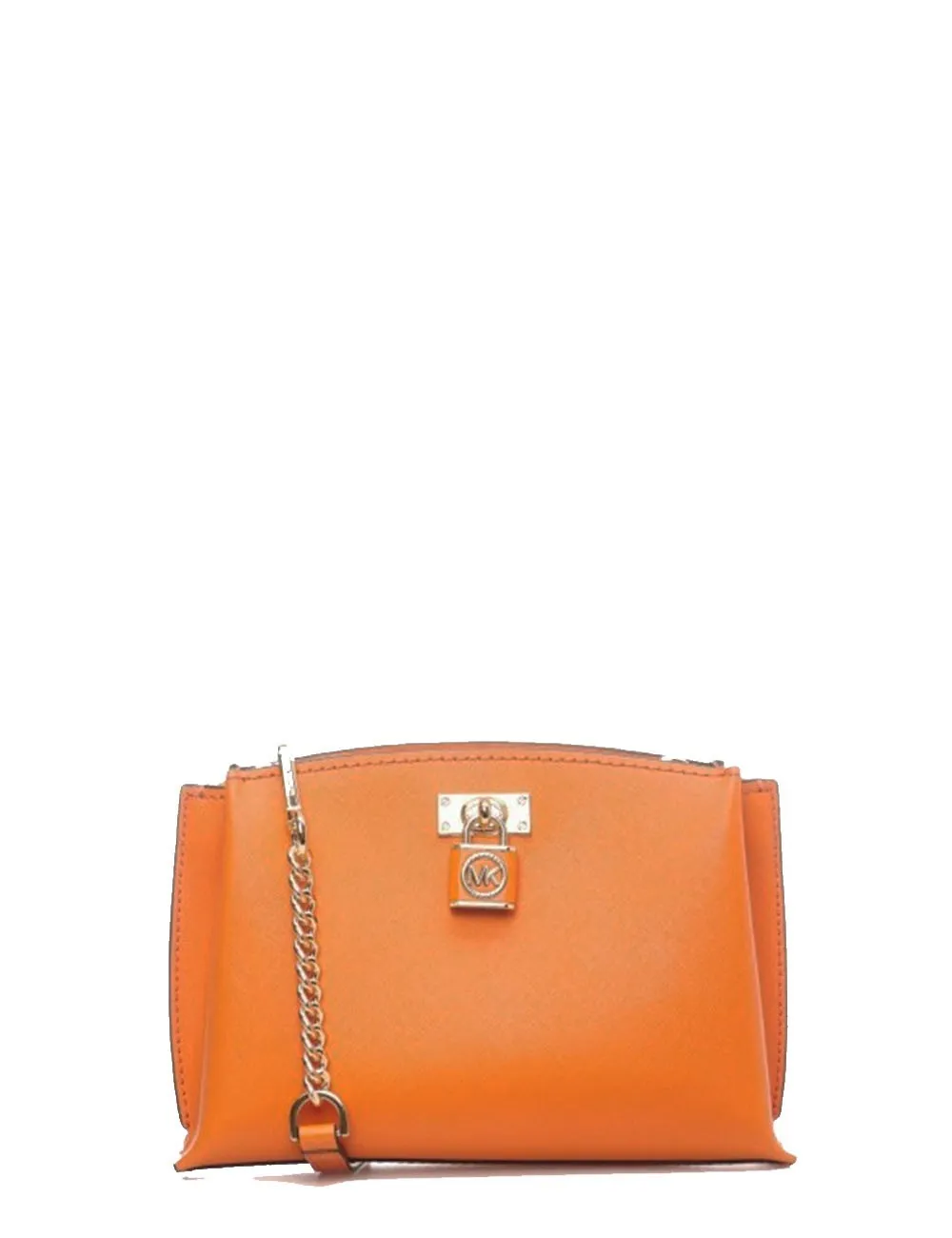 Michael Kors     Borsa a Tracolla Messenger Ruby media in pelle Saffiano Apricot