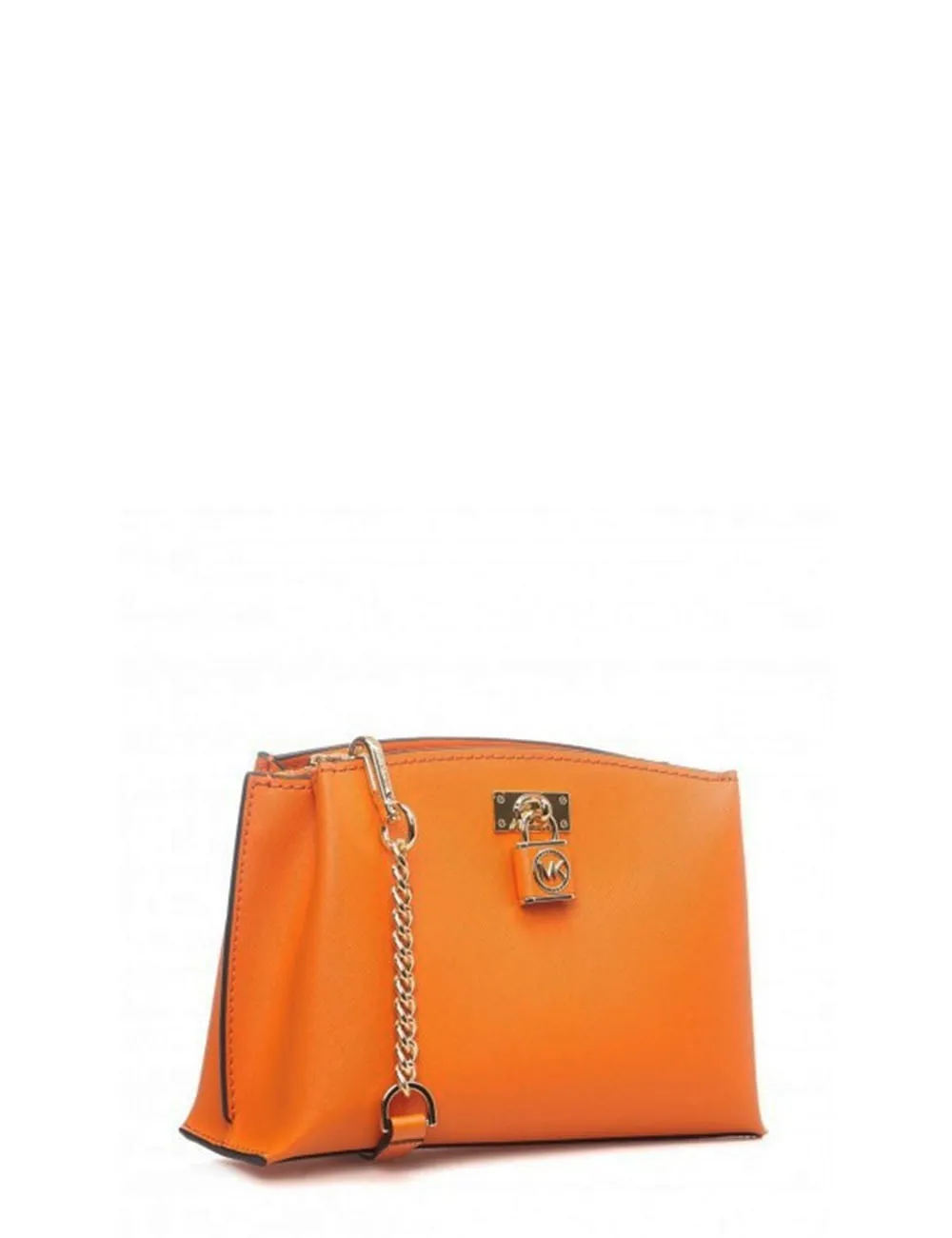 Michael Kors     Borsa a Tracolla Messenger Ruby media in pelle Saffiano Apricot