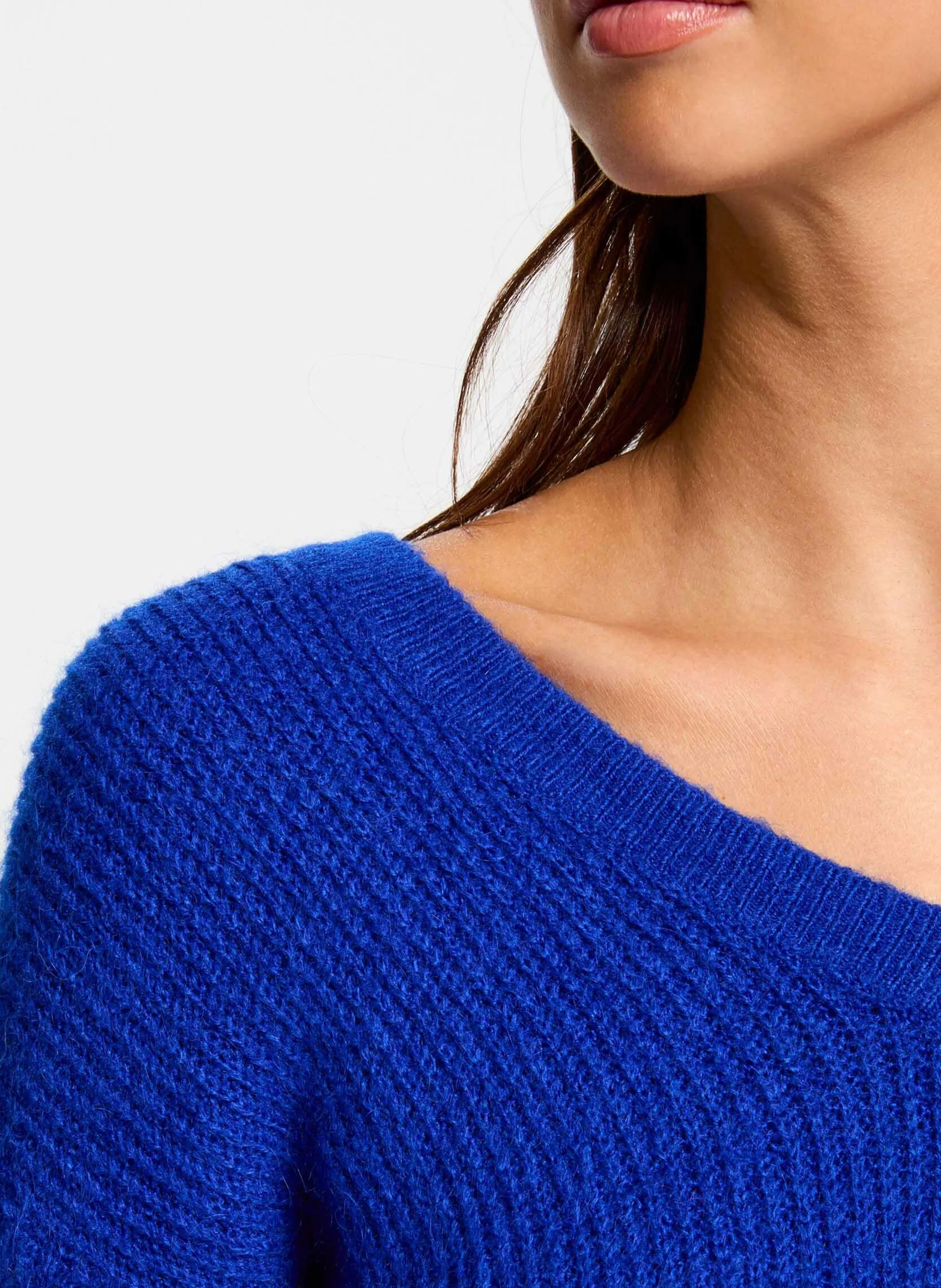  MORGAN   MATILD3 - Maglione scollo a V | Blu
