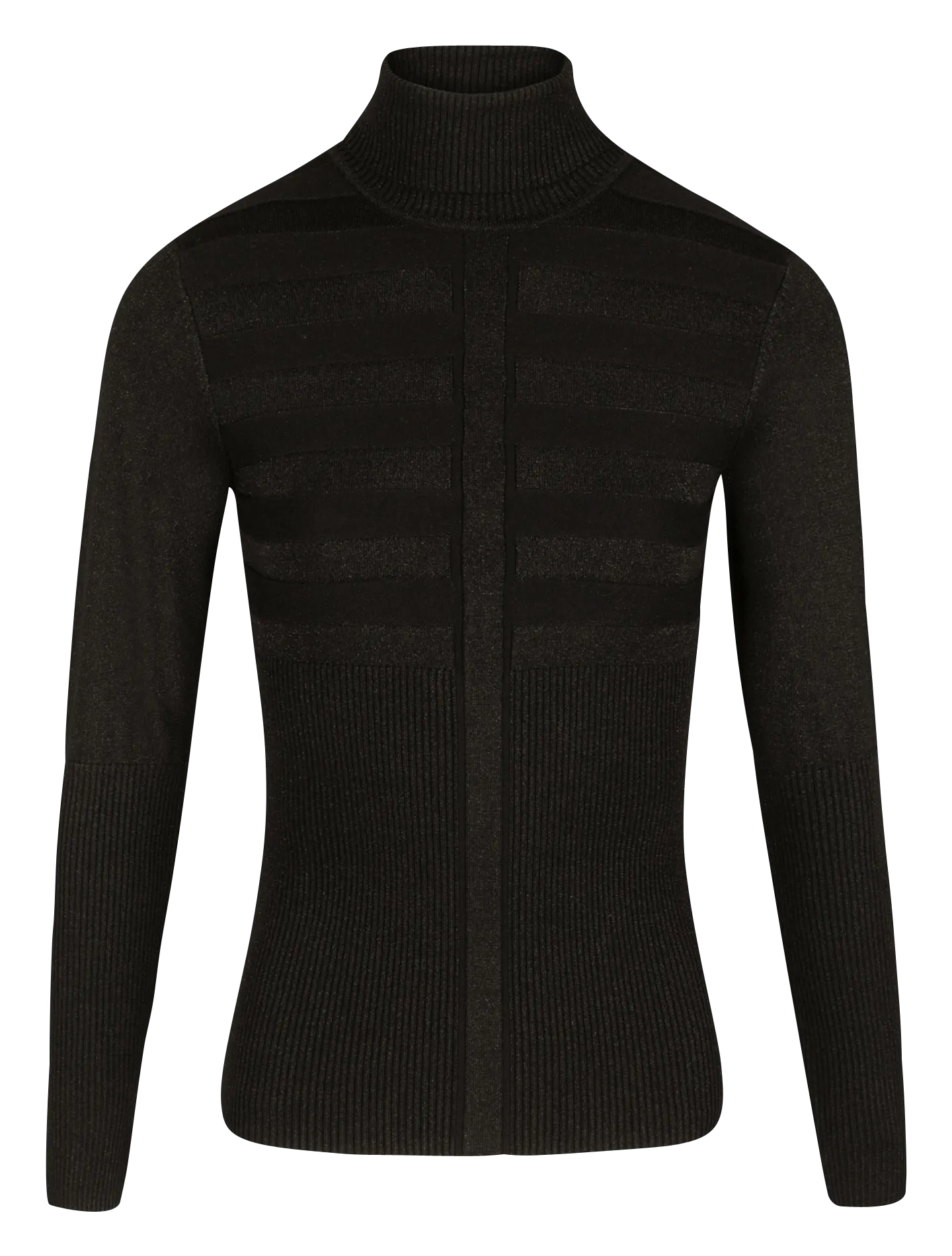  MORGAN   MENTOSA - Maglione a collo alto in maglia metallica | Nero