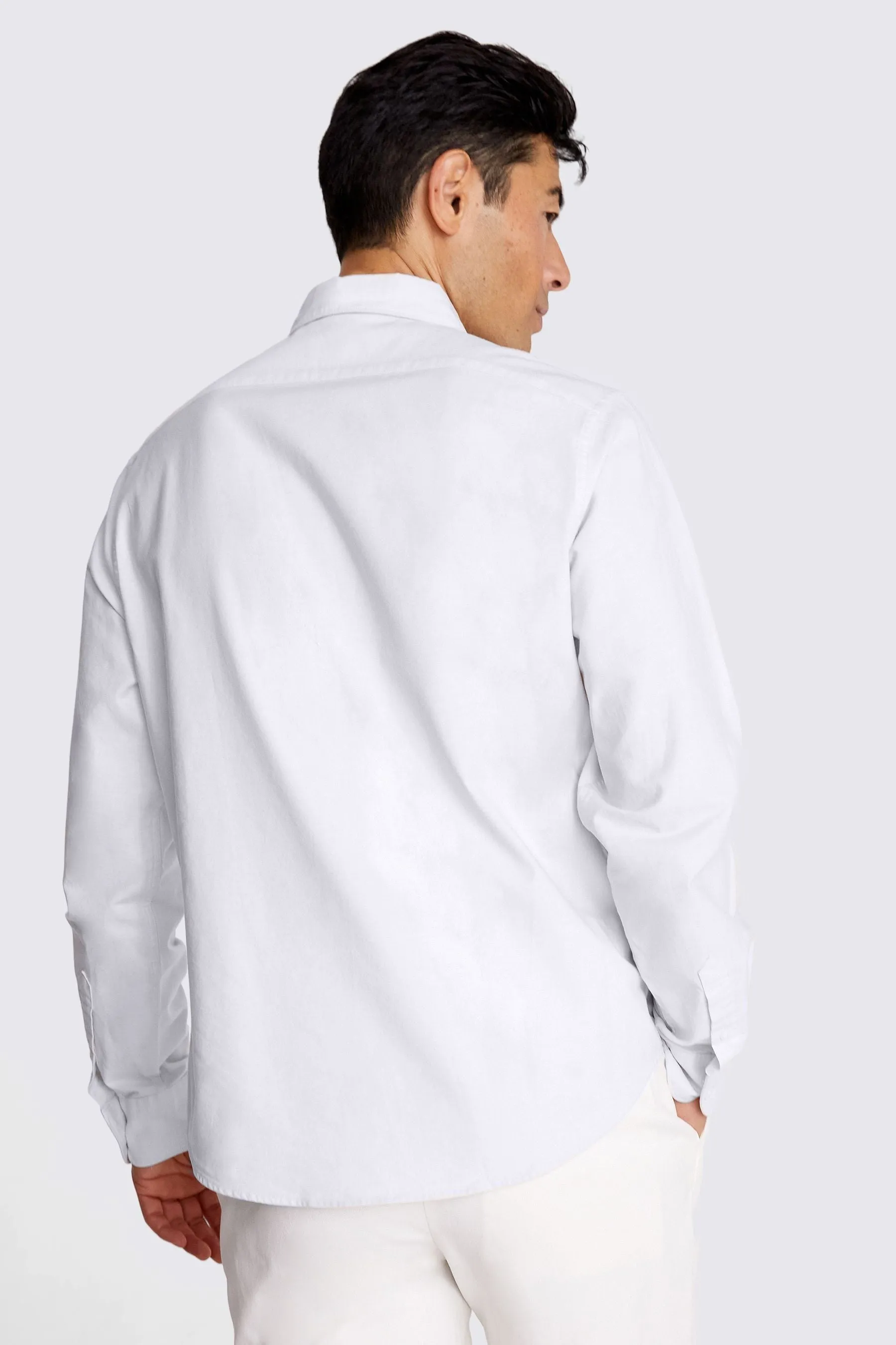 MOSS - Camicia con Oxford lavato