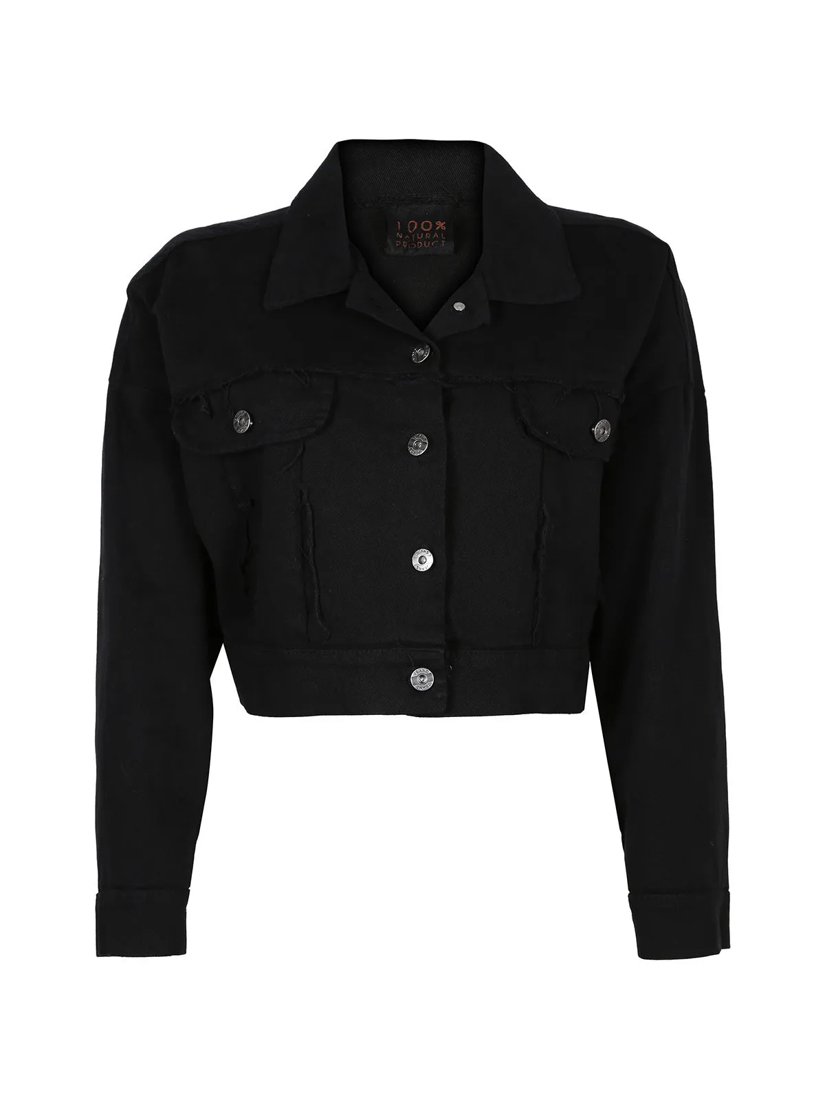 My.Station Veste femme en jean oversize