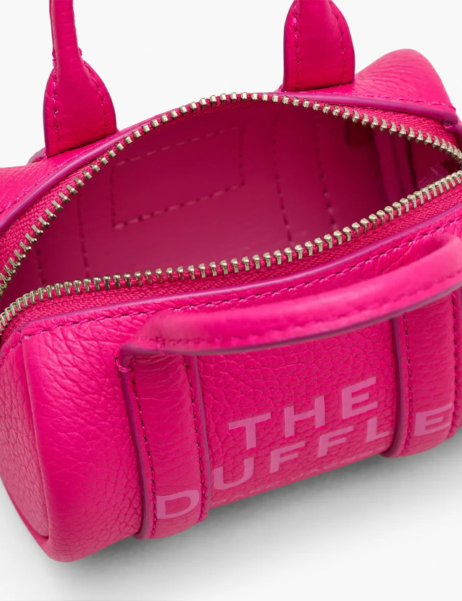 nano duffle crossbody bag hot pink