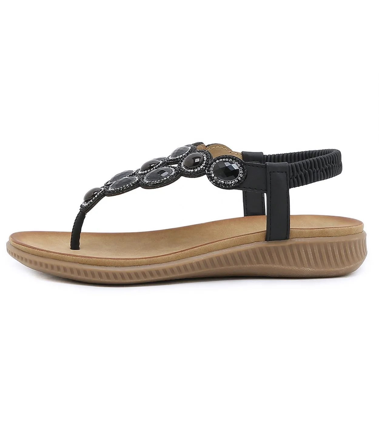 Novità Sandali da donna 2023 Piattaforma Tacco basso Scarpe estive per donna Scarpe da spiaggia casual in cristallo Sandali infr
