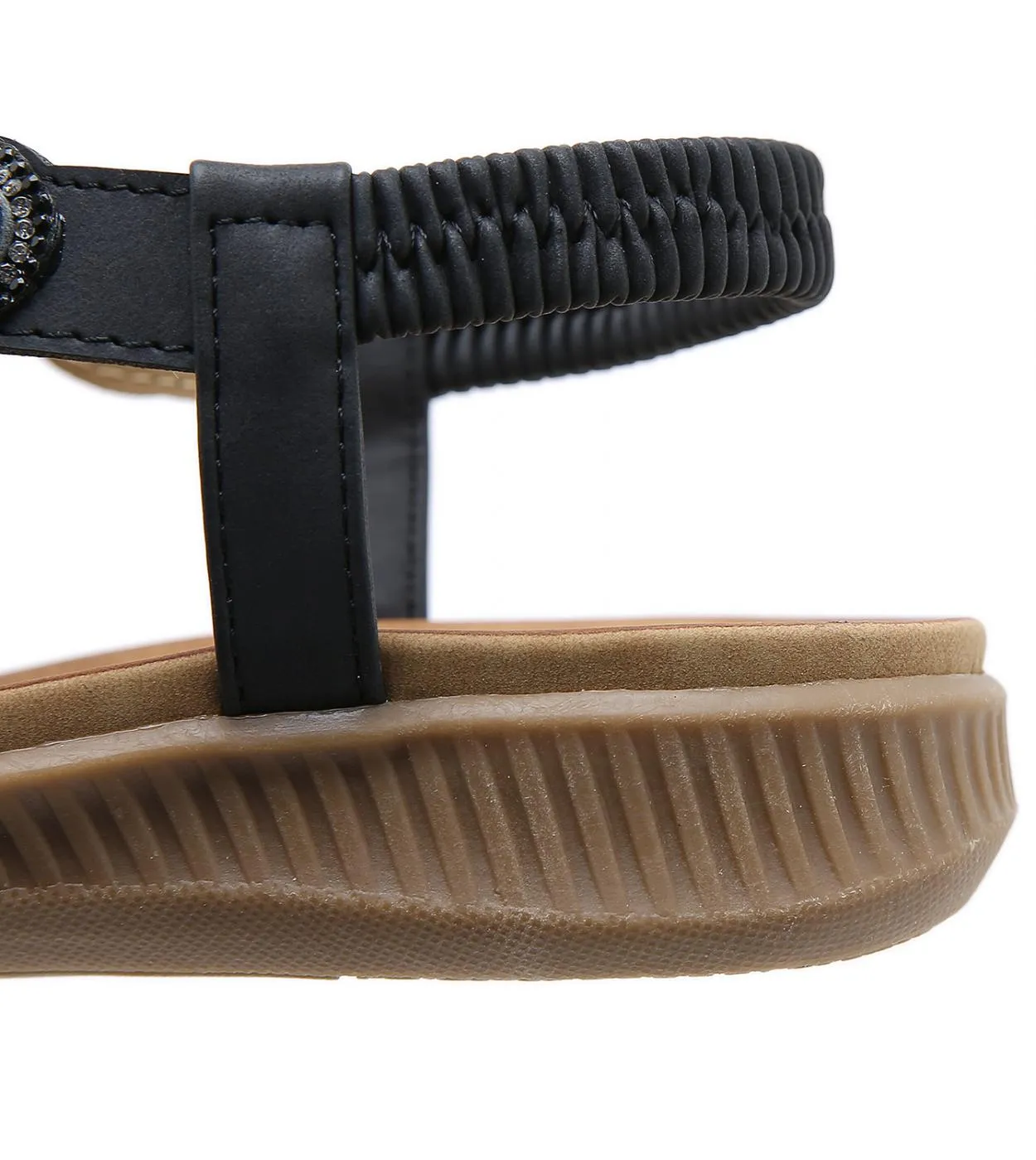 Novità Sandali da donna 2023 Piattaforma Tacco basso Scarpe estive per donna Scarpe da spiaggia casual in cristallo Sandali infr