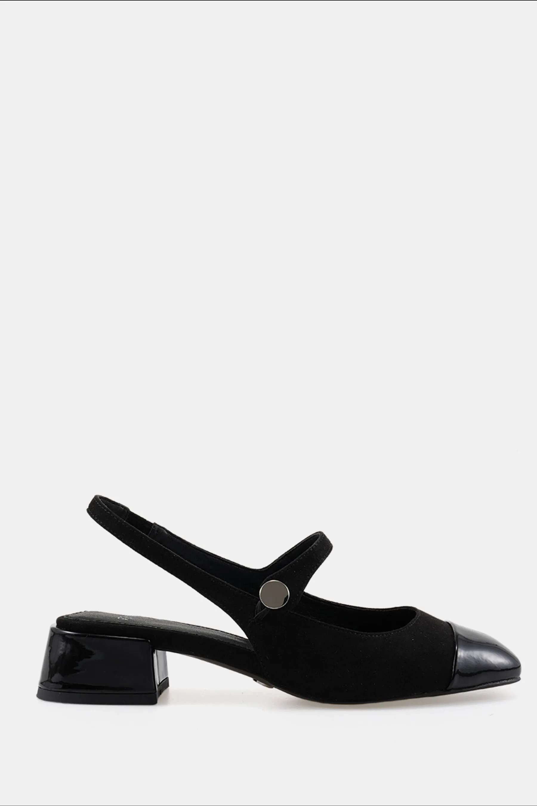 Novo Stampa Zimmy Low Block Slingback Mary Jane Scarpe    