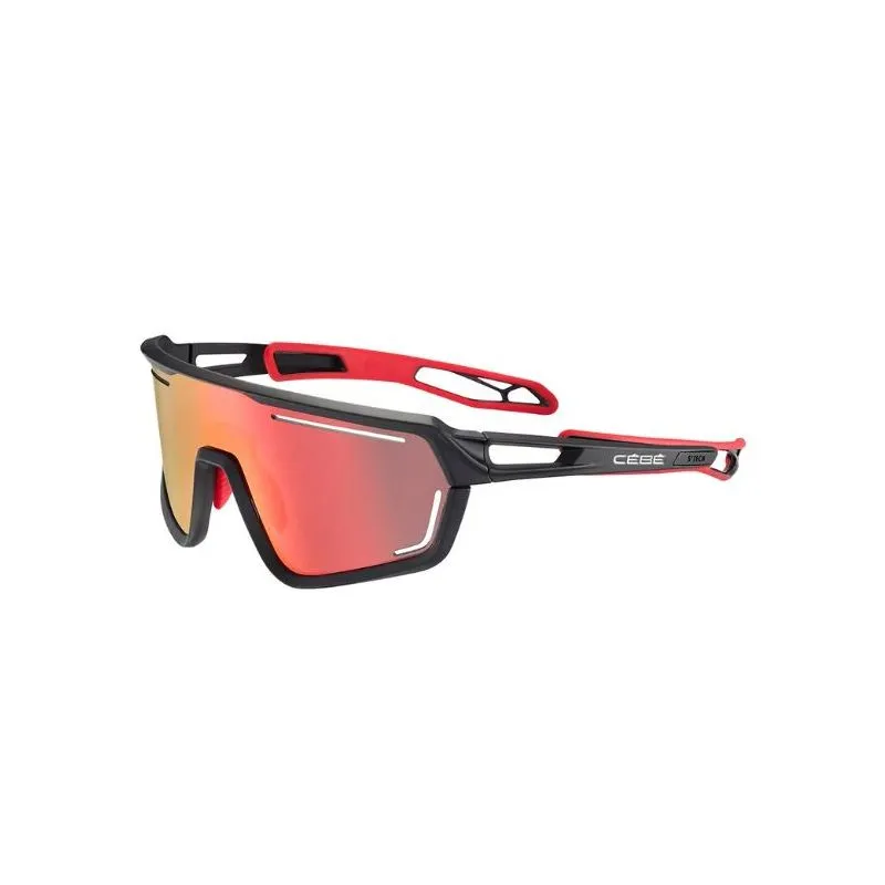 Occhiali Cébé S'Track Vision (nero rosso opaco - cat 3)