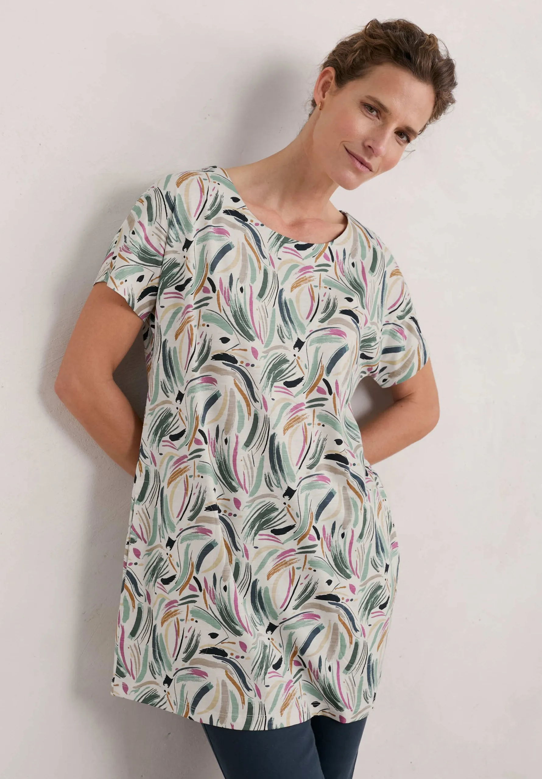 OCEAN GAZE  - T-shirt con stampa