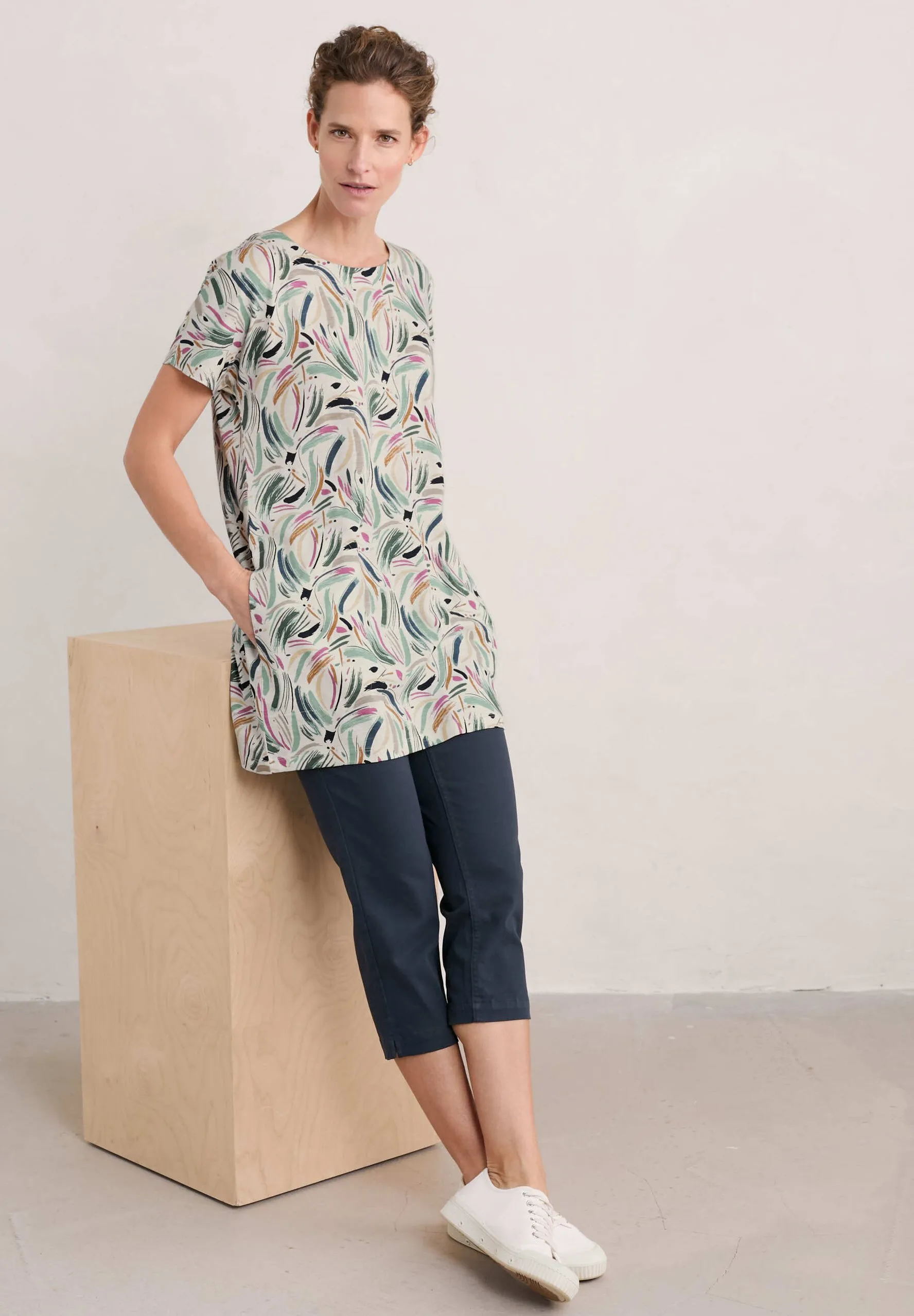 OCEAN GAZE  - T-shirt con stampa