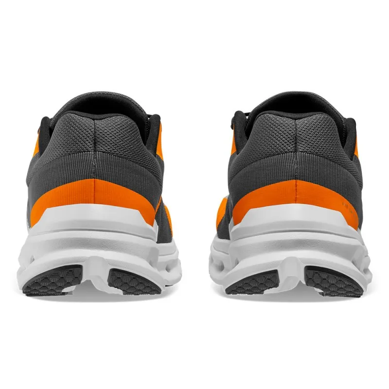 On Cloudrunner Nero Arancione - Scarpe Running Uomo