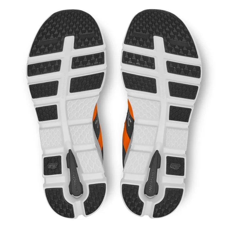 On Cloudrunner Nero Arancione - Scarpe Running Uomo