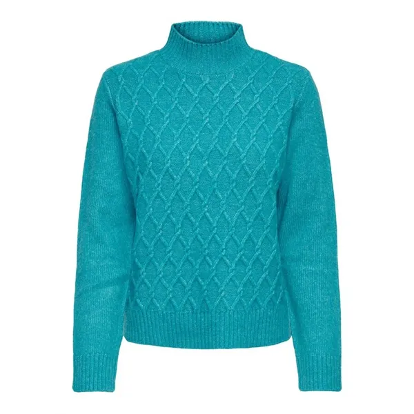 ONLY - Maglione intrecciato collo a vulcano