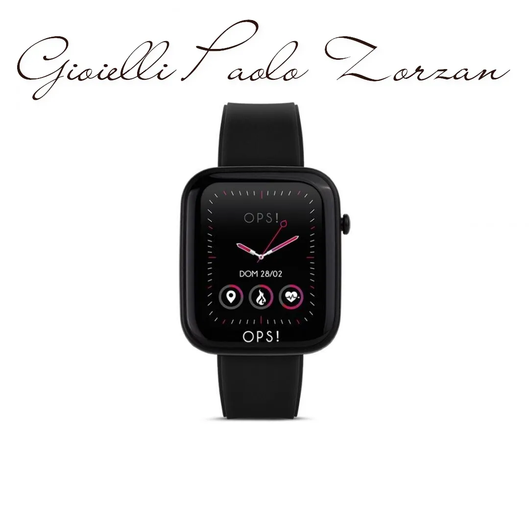 Orologio SMARTWATCH OPS  ACTIVE NERO NUOVO OPSSW-02