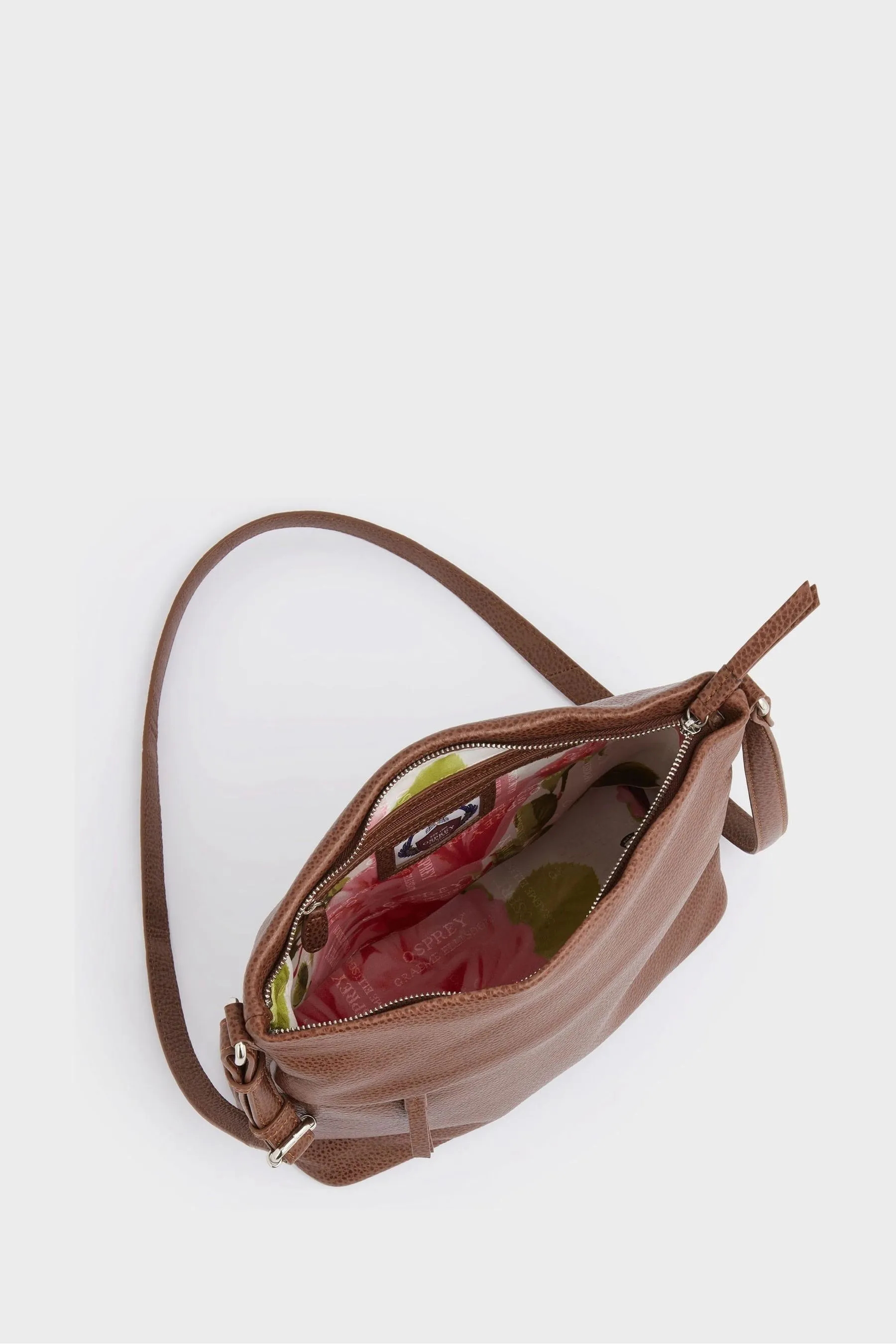 OSPREY LONDON Rosso - Lyra - Borsa a tracolla in pelle    