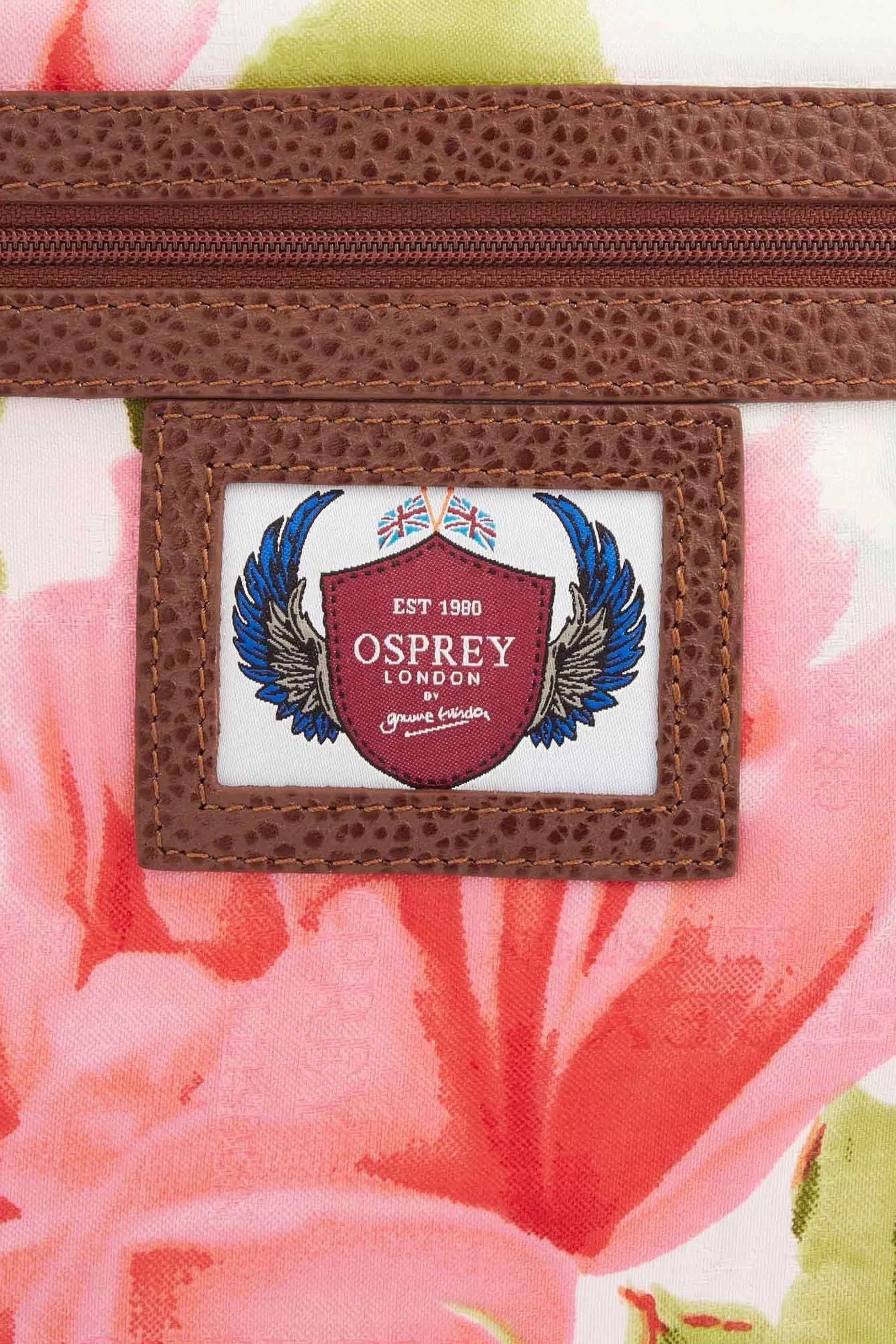 OSPREY LONDON Rosso - Lyra - Borsa a tracolla in pelle    