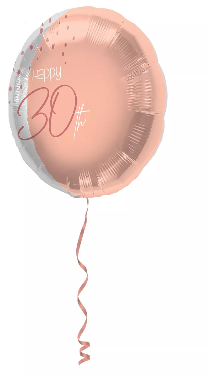 Palloncino 30° compleanno rosa oro Elegant blush