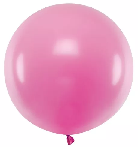 Palloncino XL in lattice rosa 60 cm