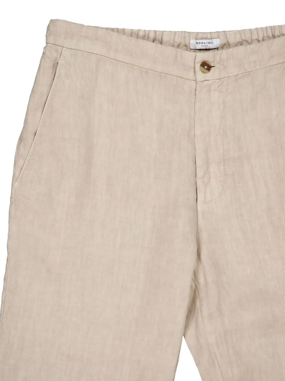 Panataloni sartoriali in beige Boglioli - uomo