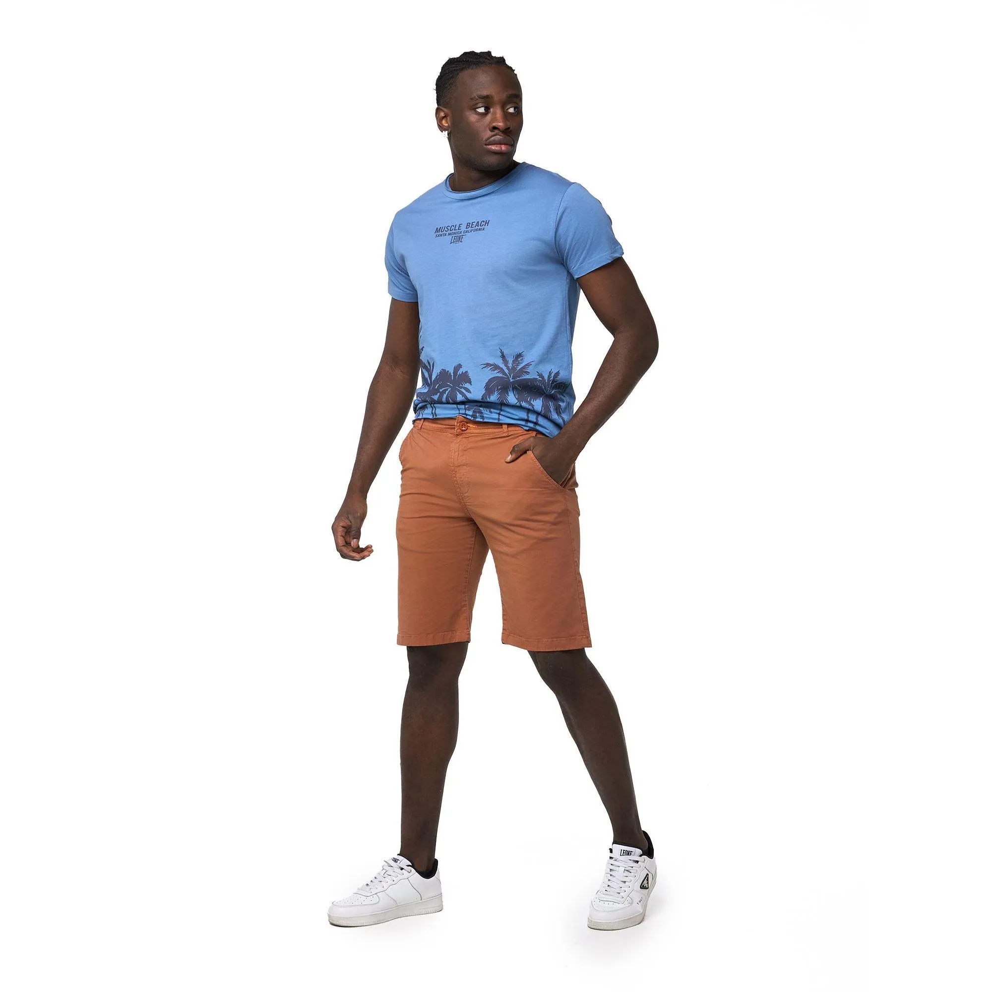 Pantaloncini chino da uomo Leone Beach