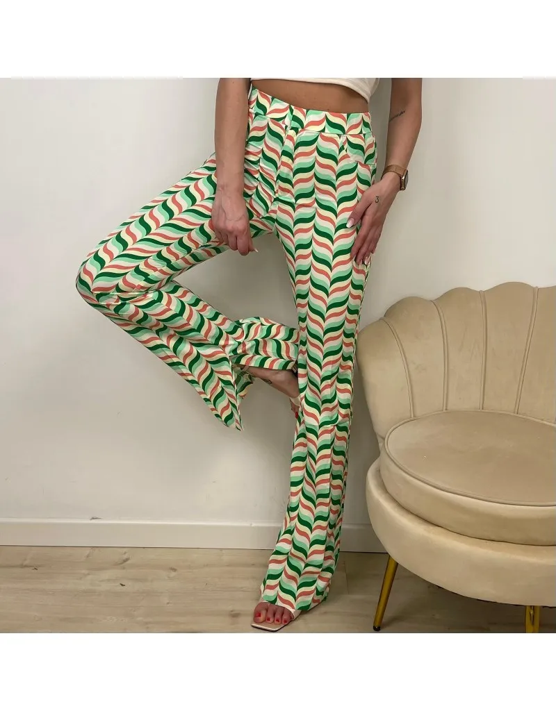 PANTALONE A ZAMPA WAVE