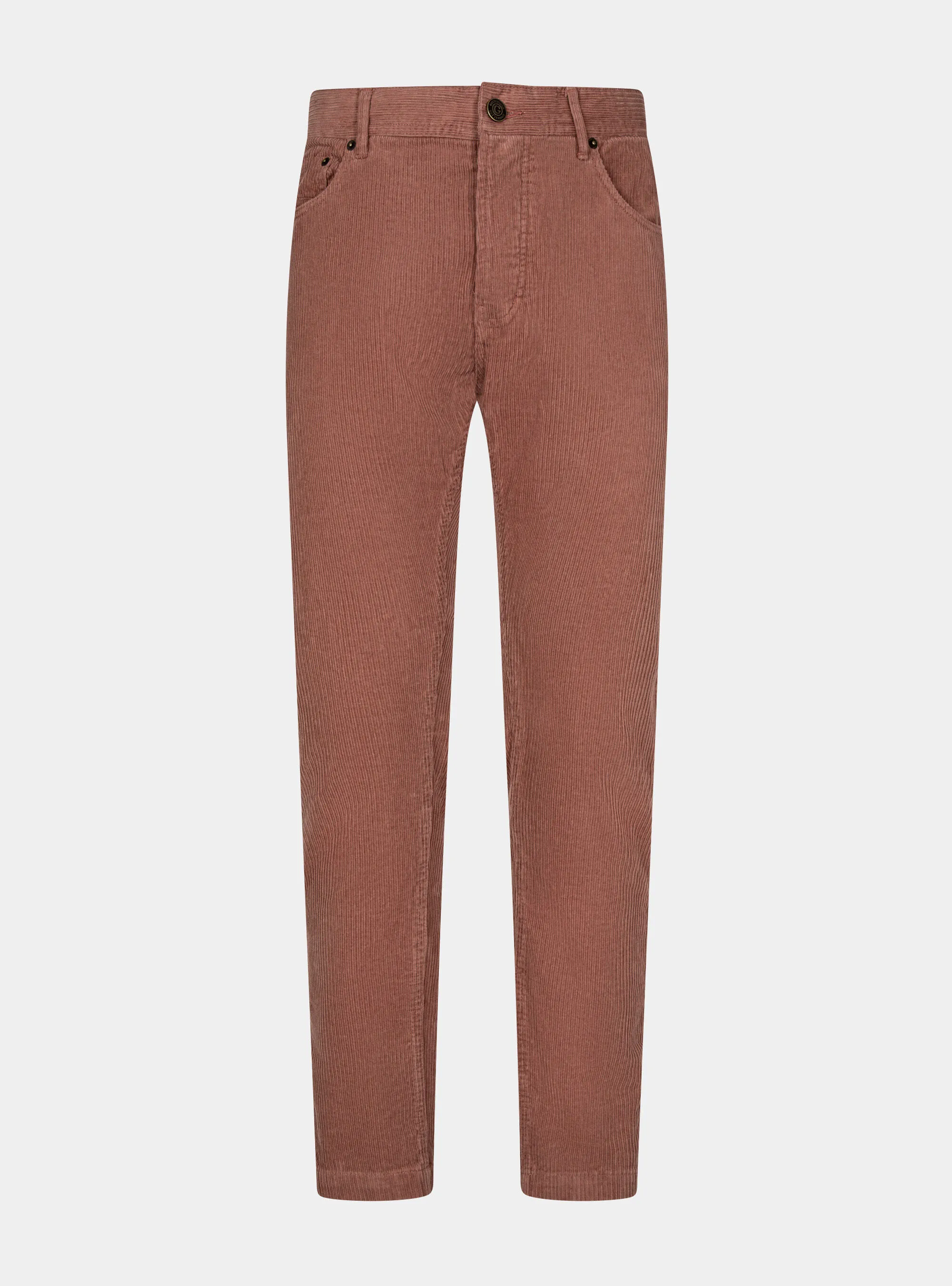 Pantaloni cinque tasche in velluto