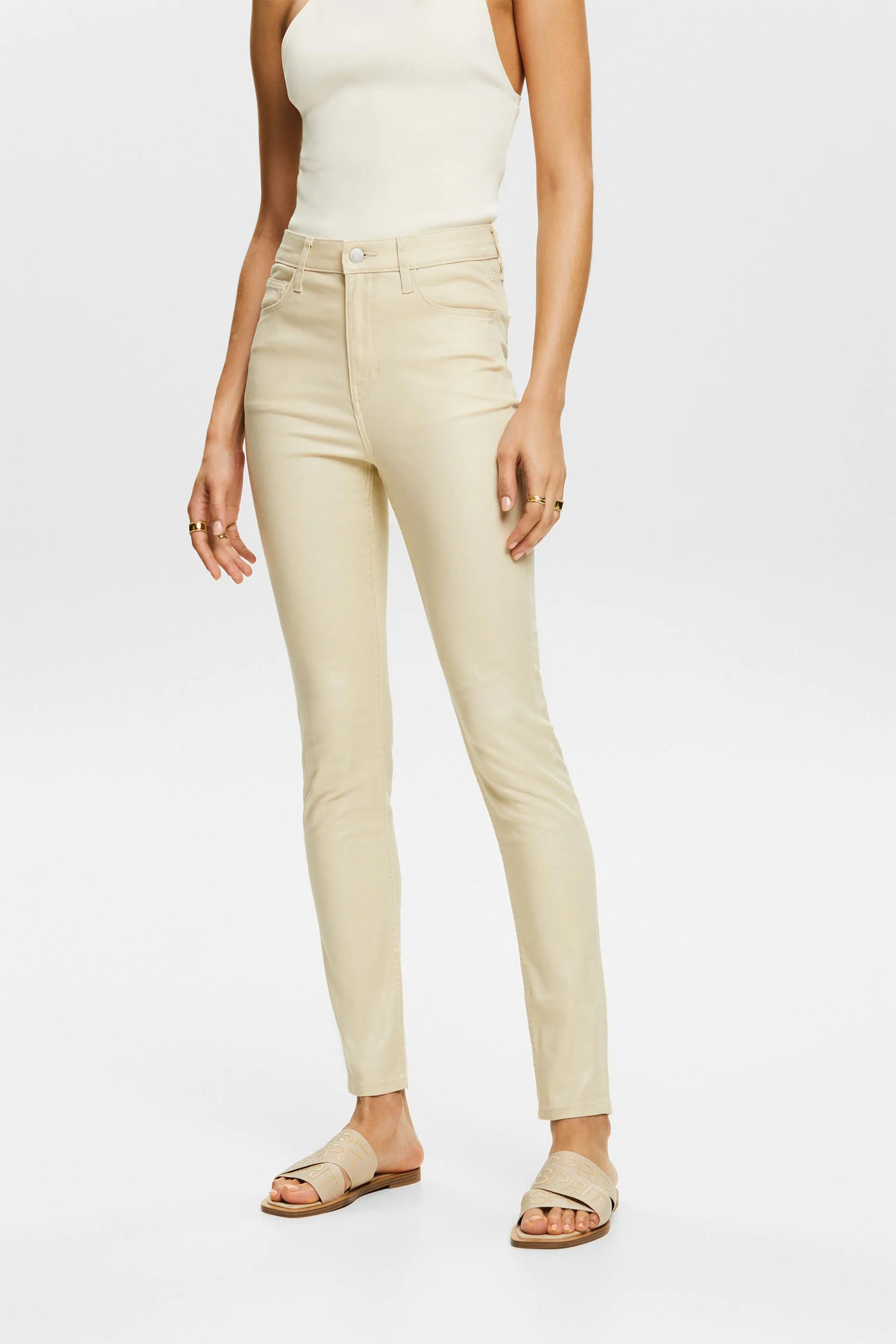 Pants woven