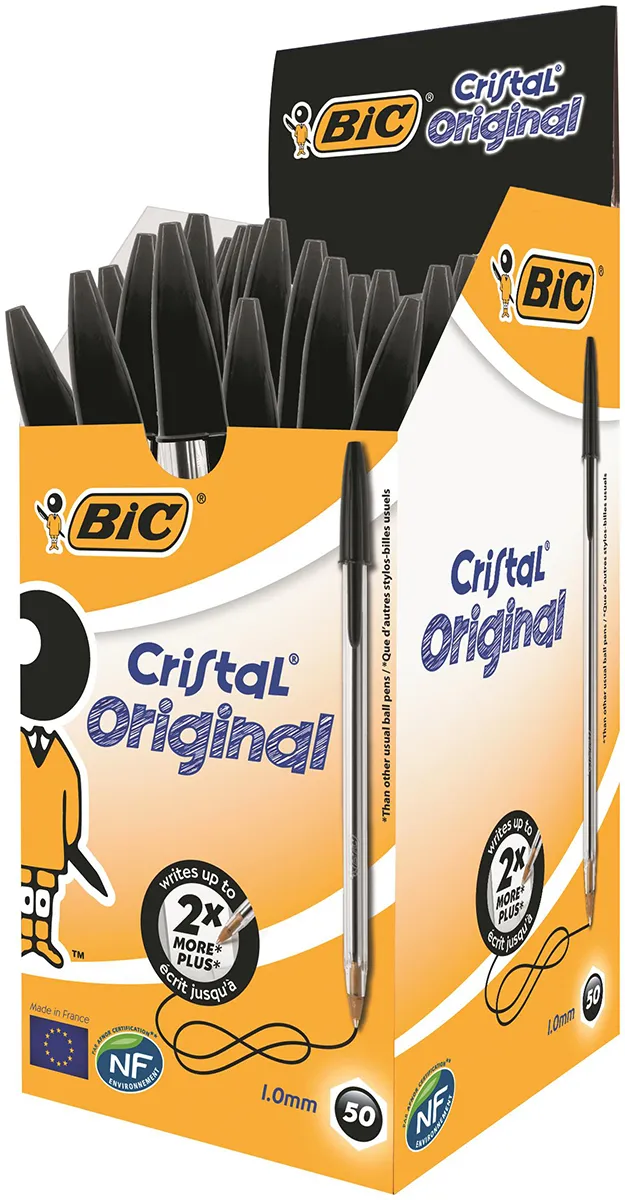 Penna a inchiostro Nero BIC, 1 mm