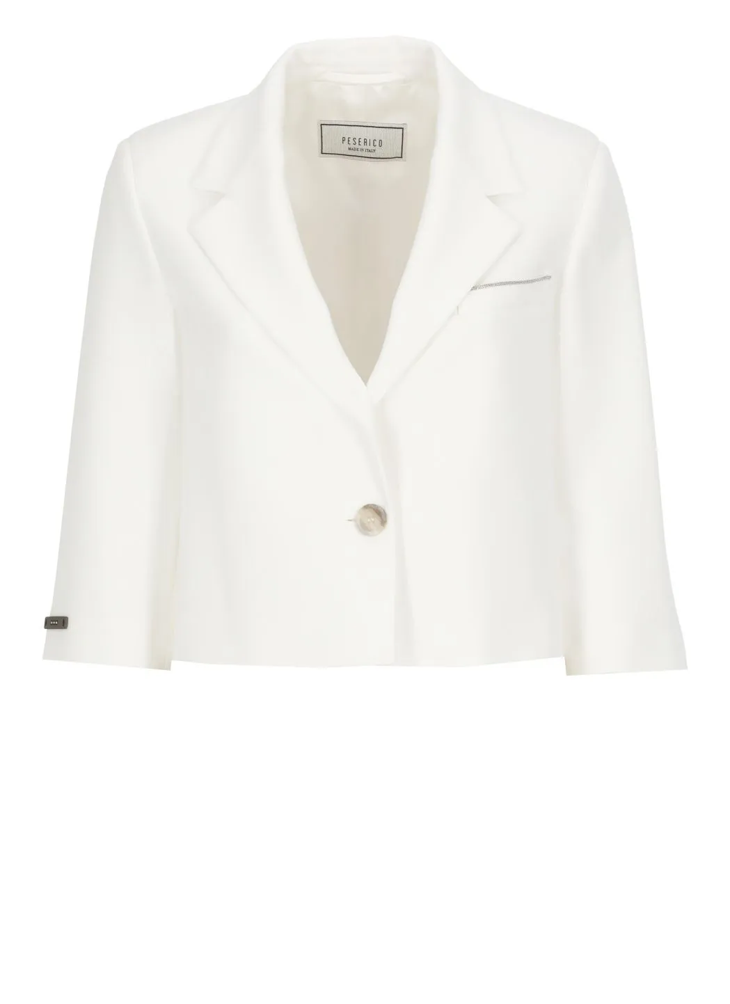  Peserico Blazer monopetto in viscosa 