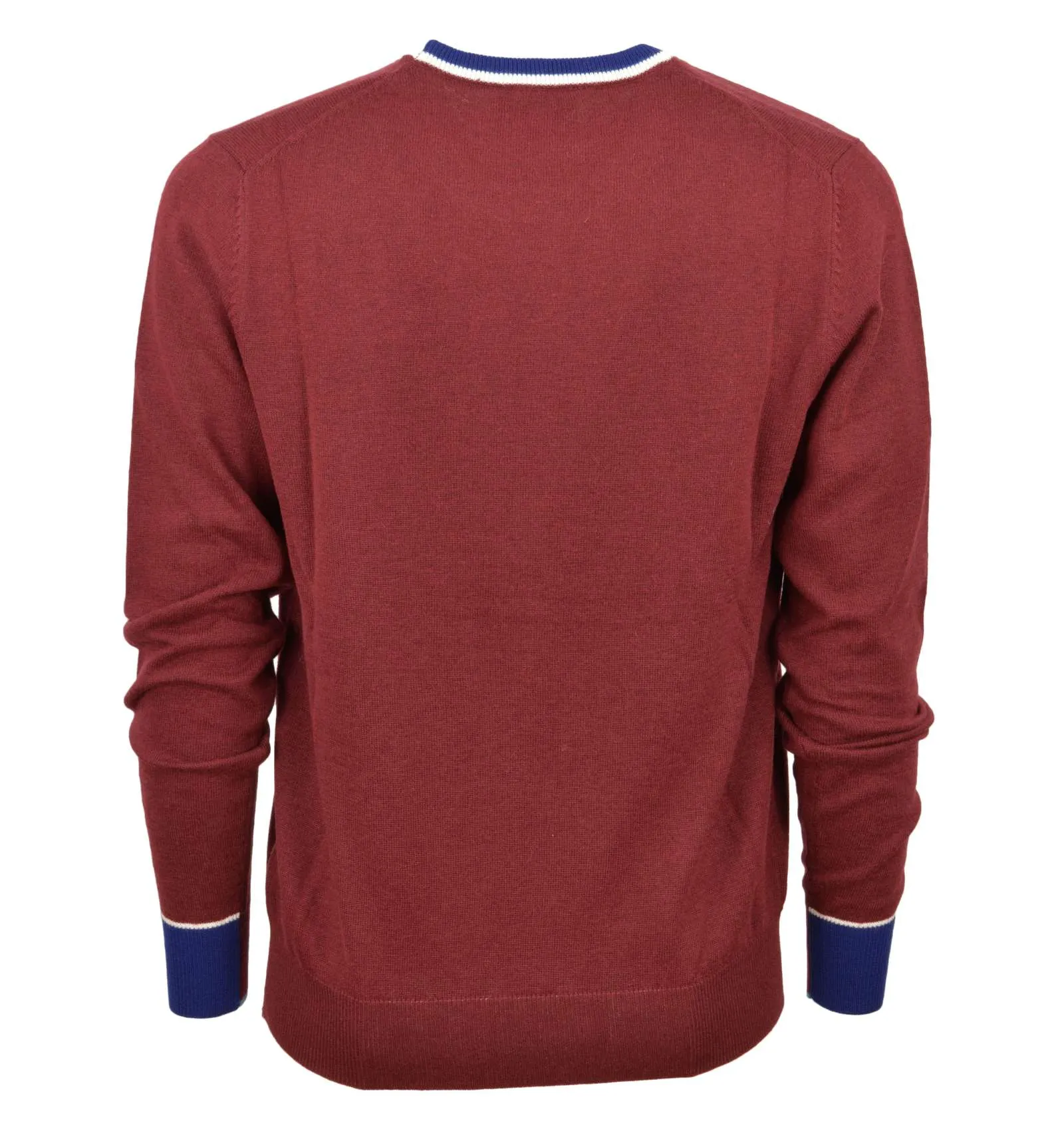 PEUTEREY uomo MARLON 01 035 maglia pullover slim fit misto lana rosso