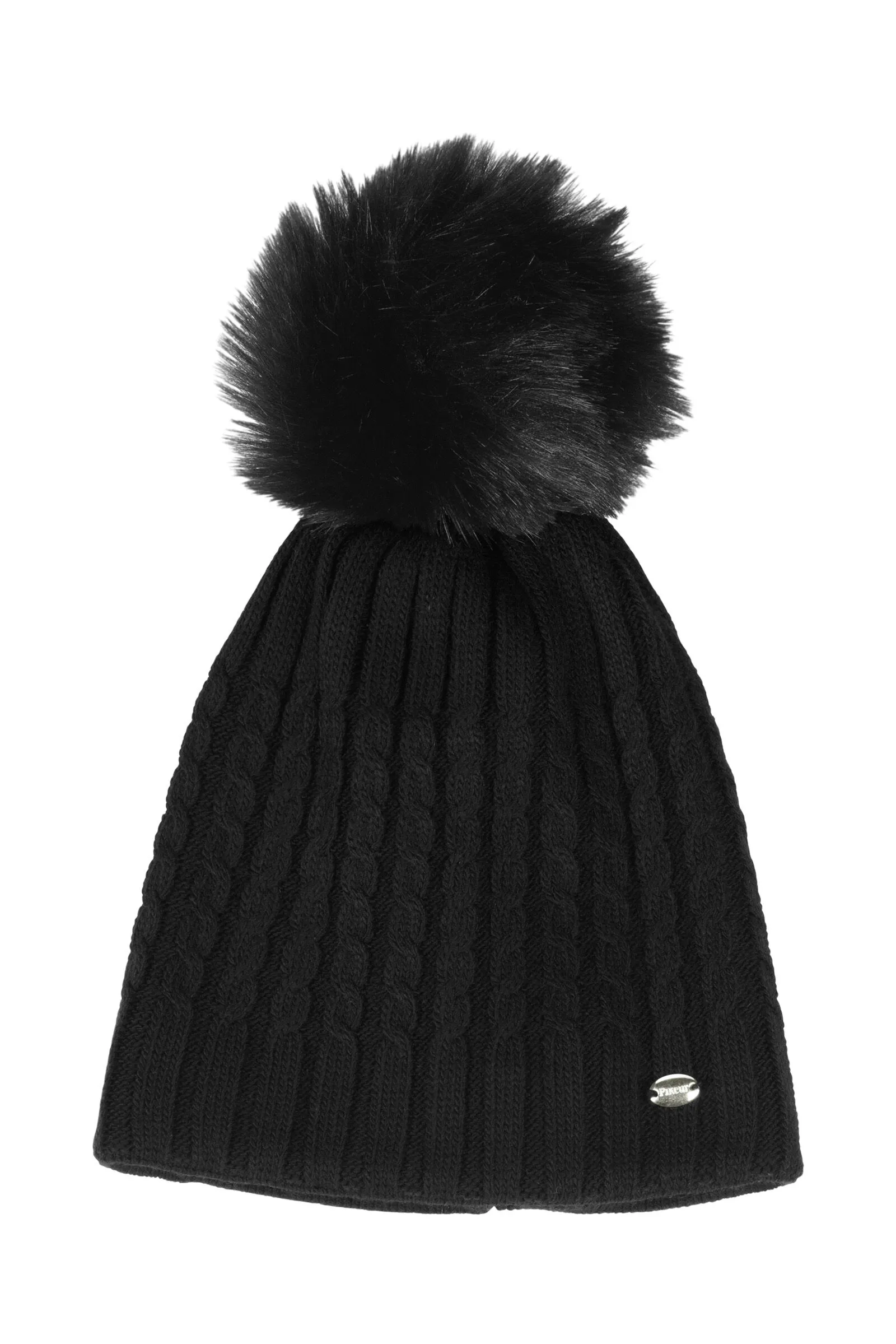 Pikeur Cappello con motivo a treccia e pompon