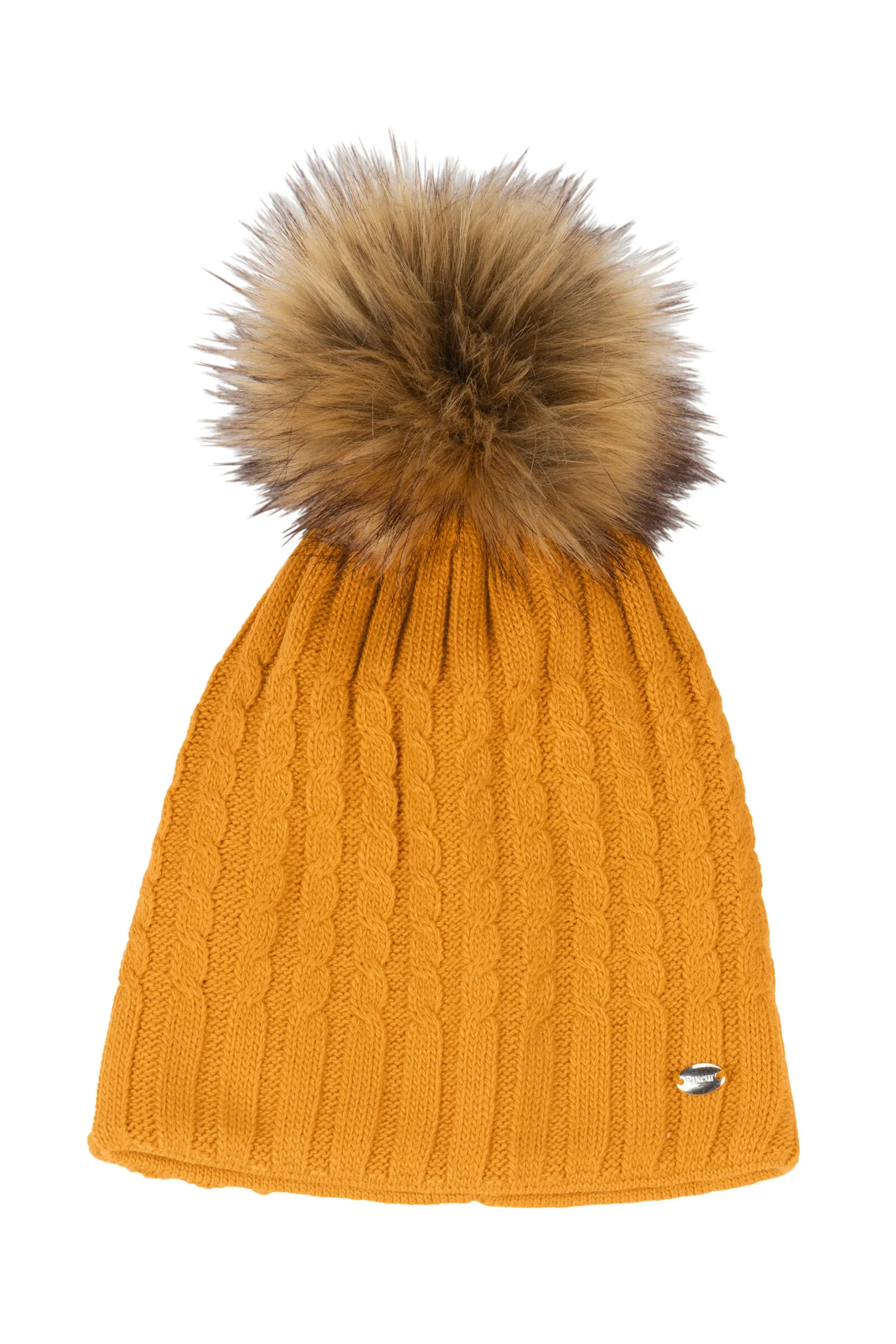 Pikeur Cappello con motivo a treccia e pompon