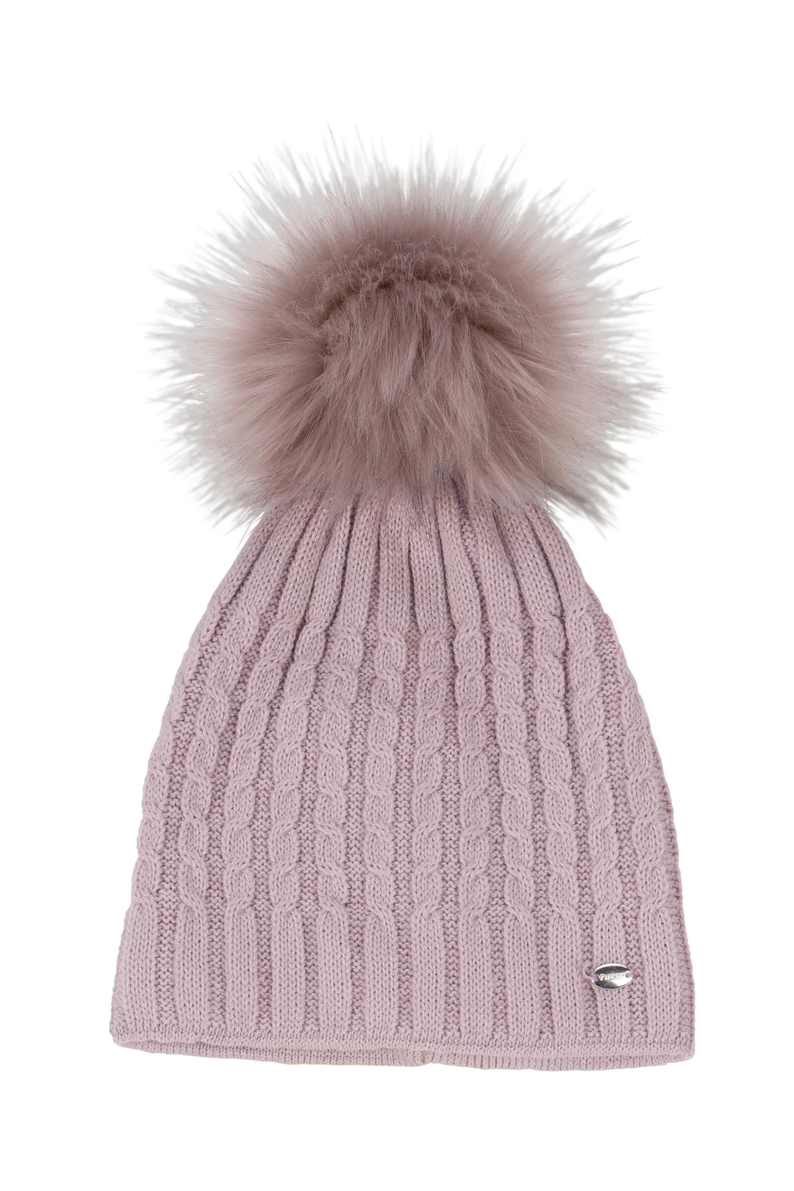 Pikeur Cappello con motivo a treccia e pompon