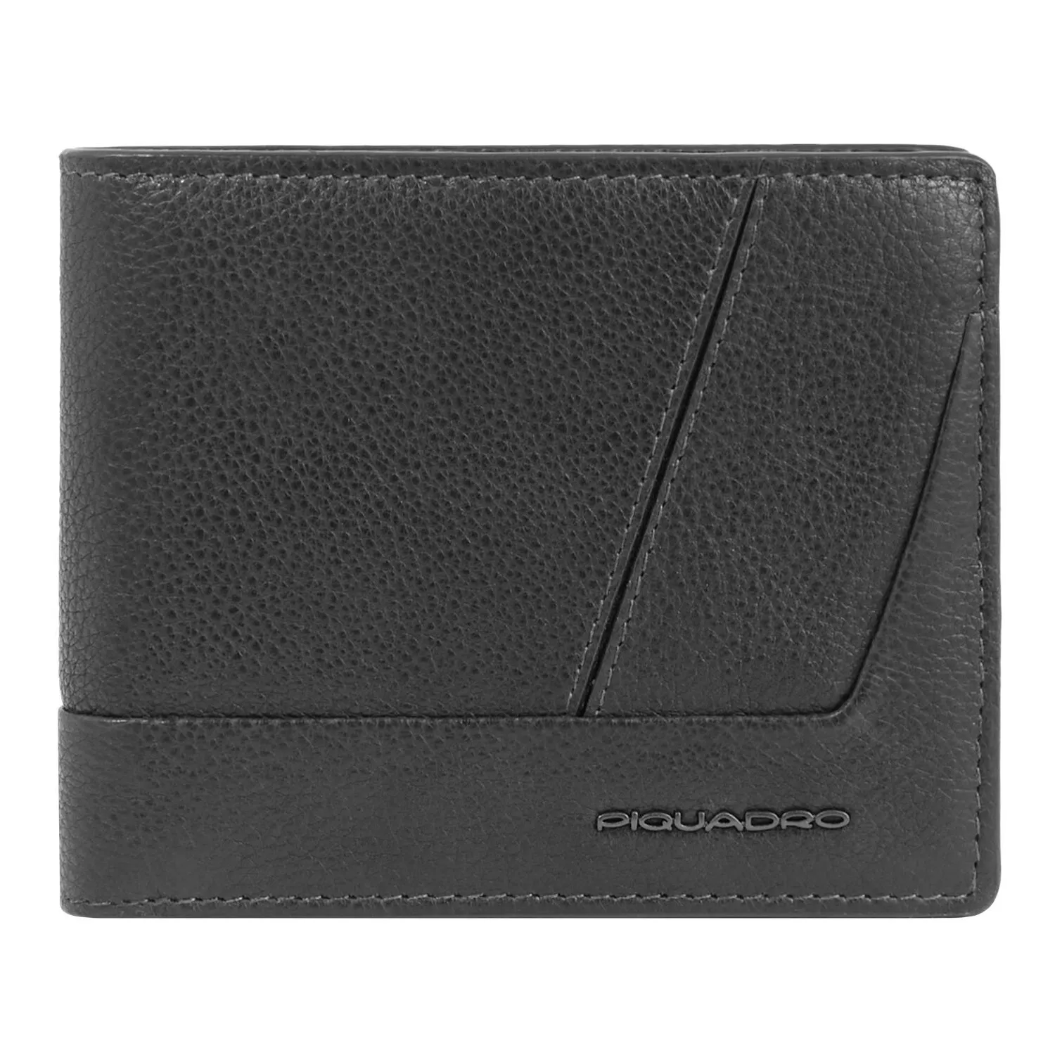 Piquadro Carl Portafoglio Protezione RFID Pelle 11 cm