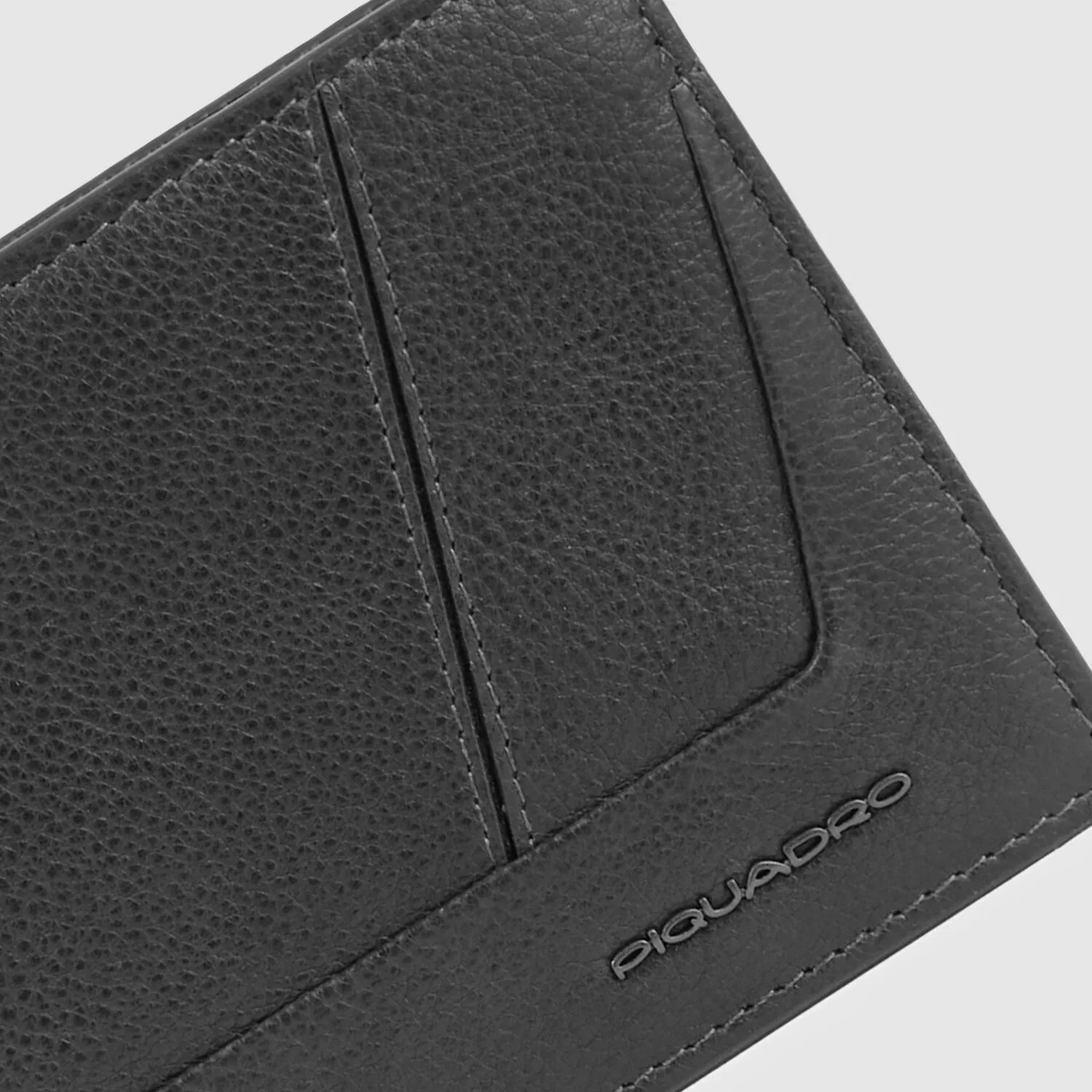 Piquadro Carl Portafoglio Protezione RFID Pelle 11 cm
