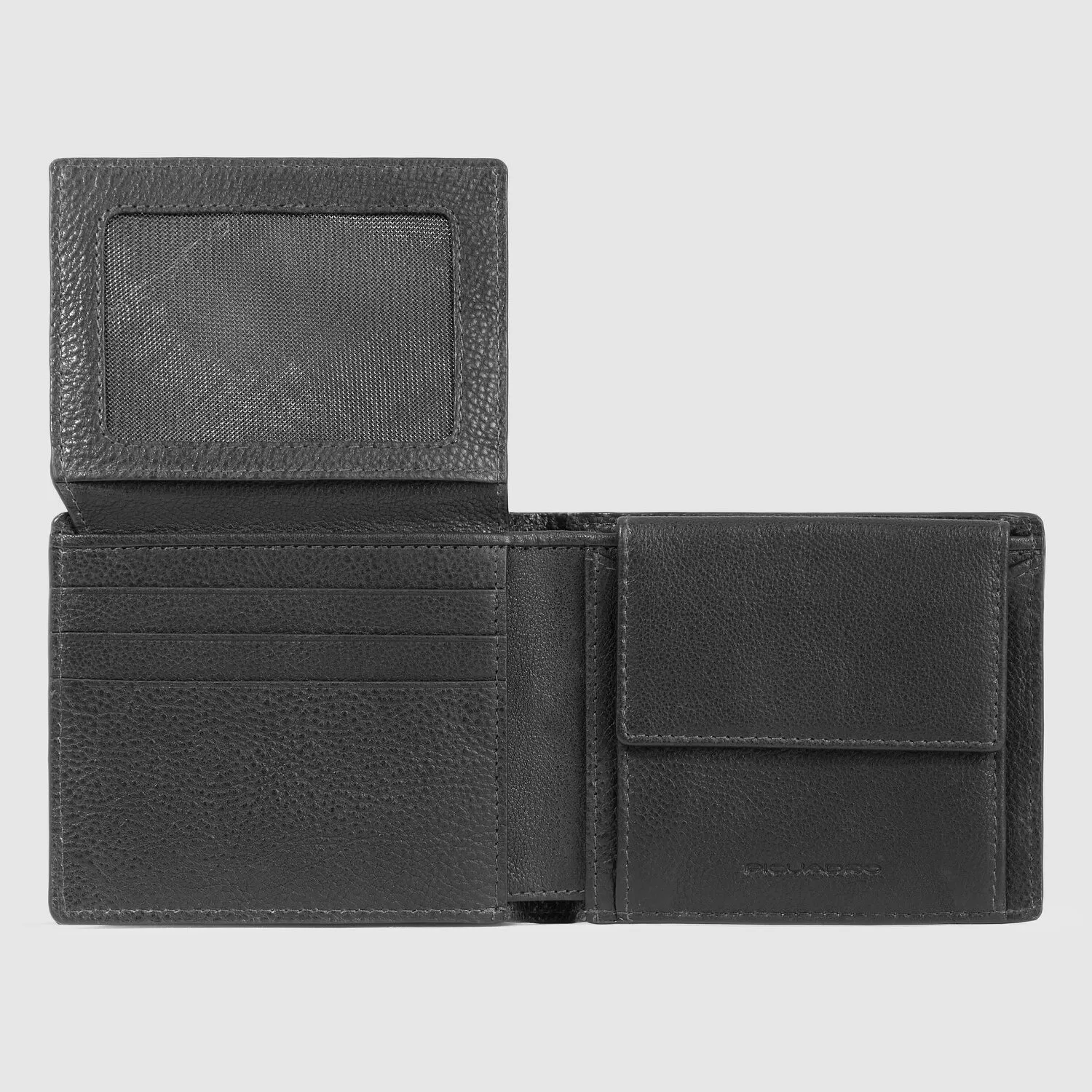 Piquadro Carl Portafoglio Protezione RFID Pelle 11 cm
