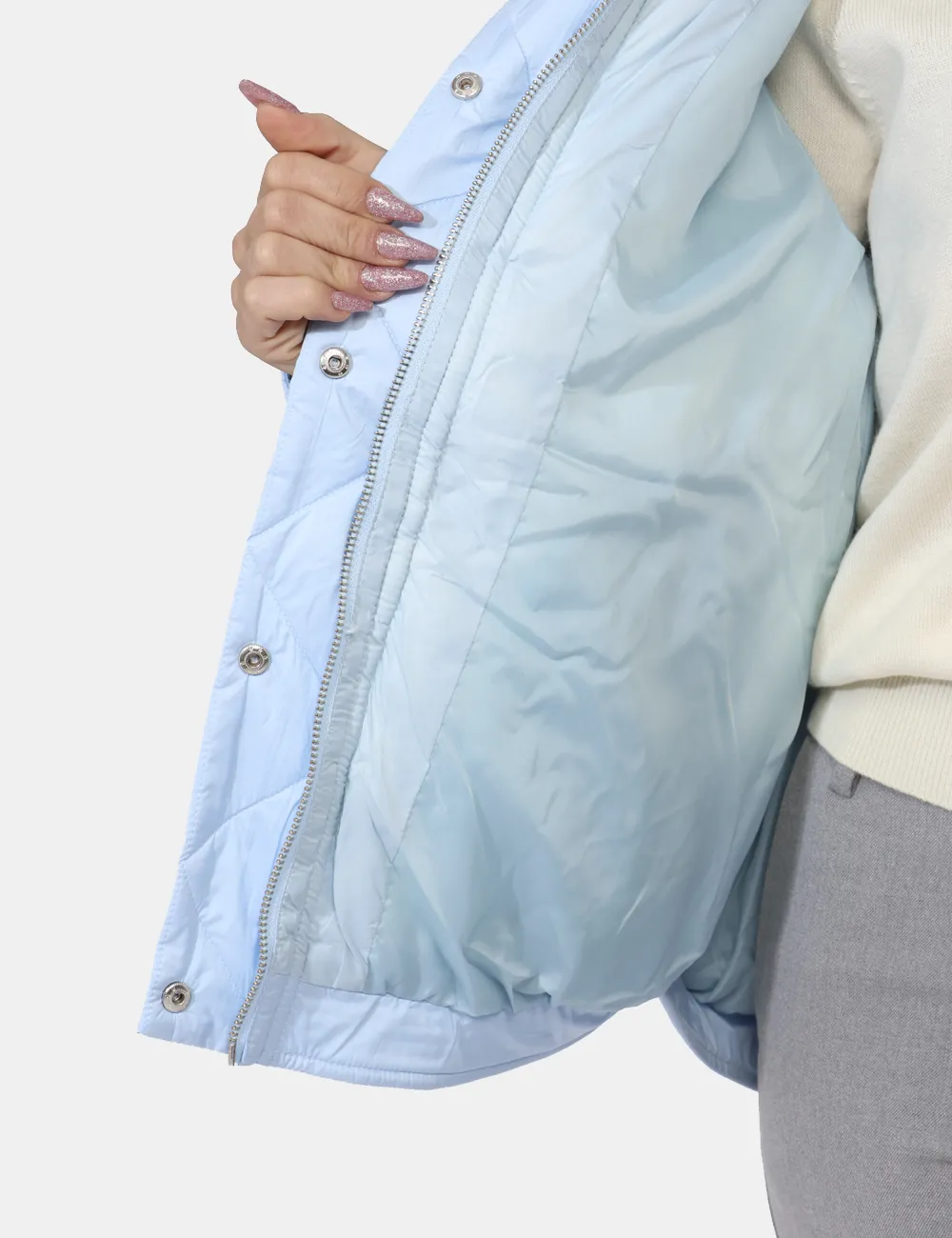 Piumino Fracomina Azzurro