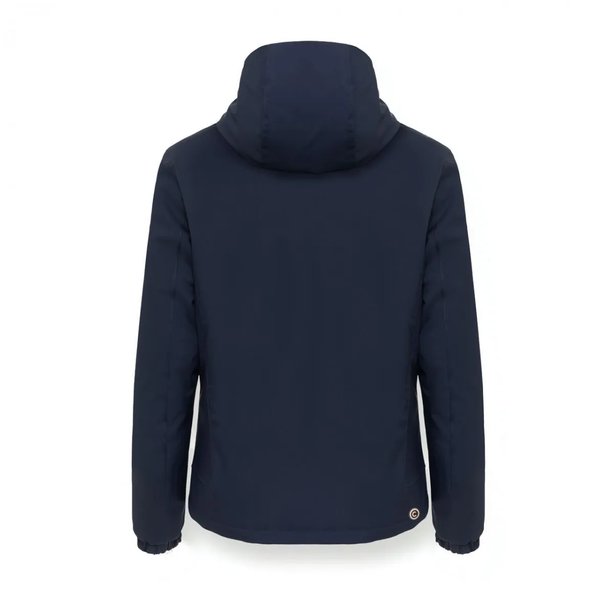 Piumino Opaco Con Cappuccio, Blu
