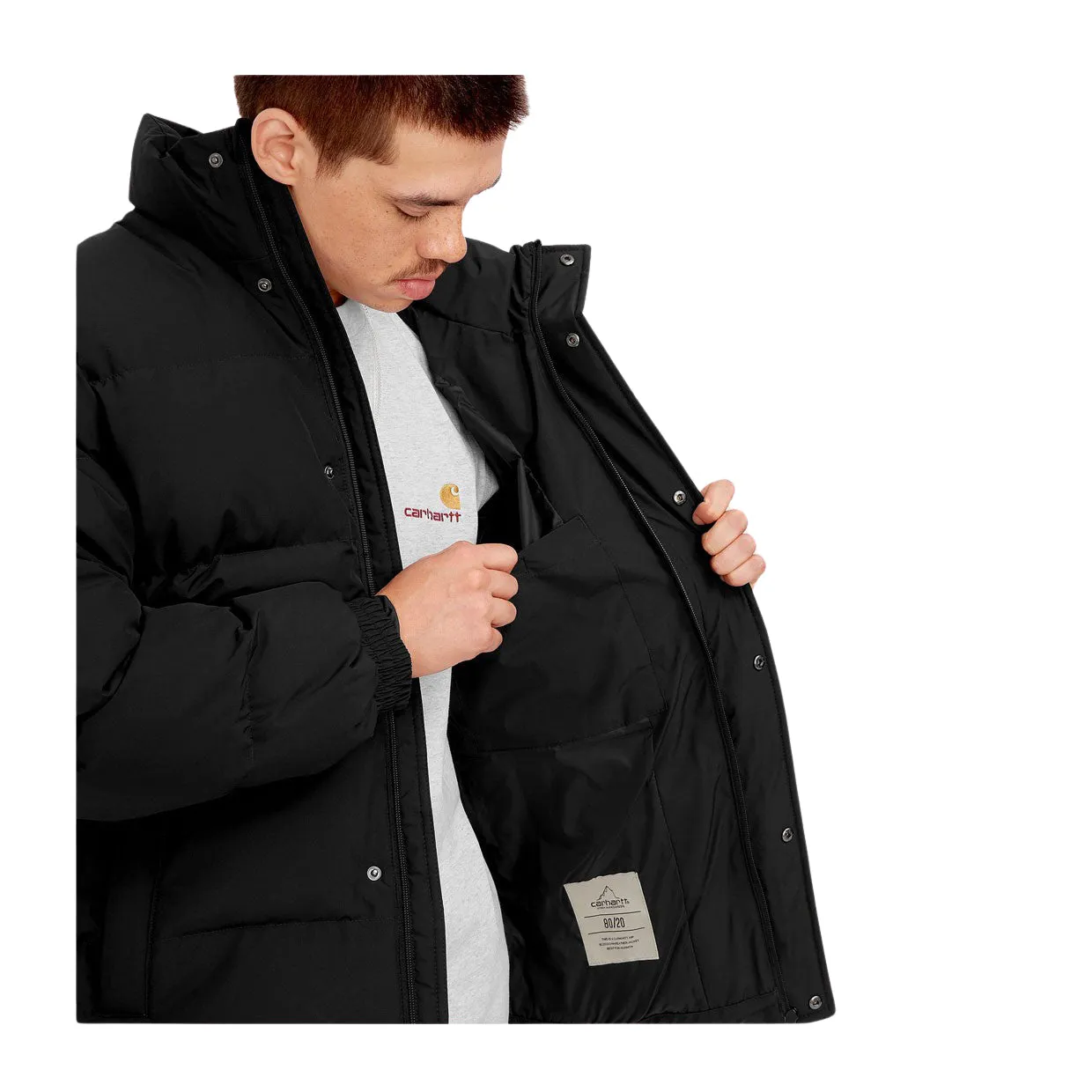Piumino Uomo Carhartt WIP Danville Nero