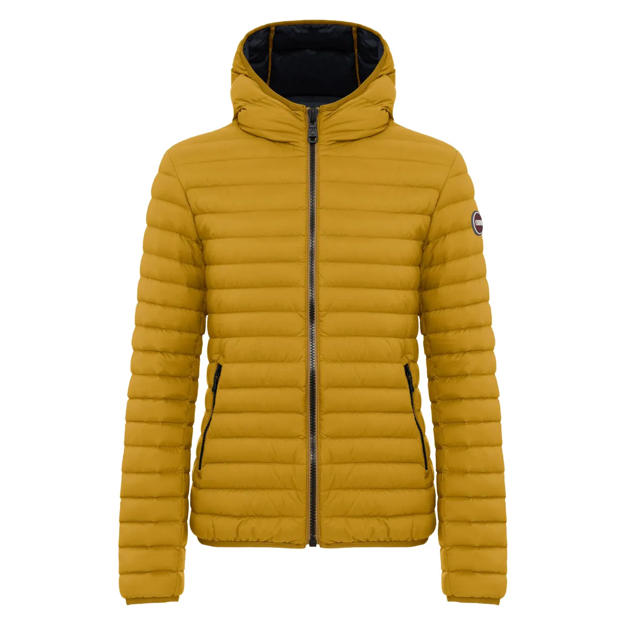 Piumino Uomo Colmar Opaco Cappuccio Giallo