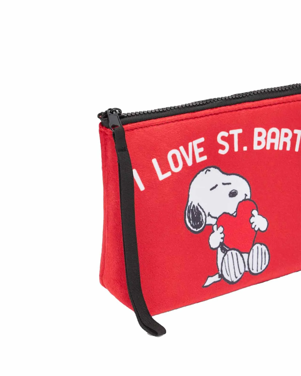 Pochette Aline Snoopy rosso