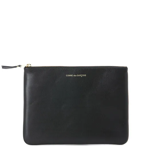 Pochette Comme des Garçons in pelle nero