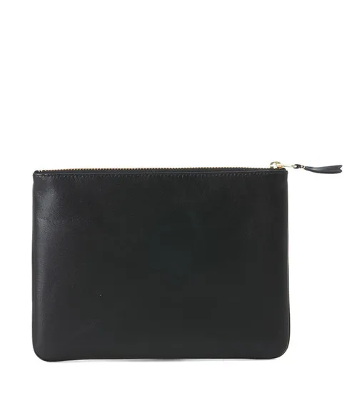 Pochette Comme des Garçons in pelle nero
