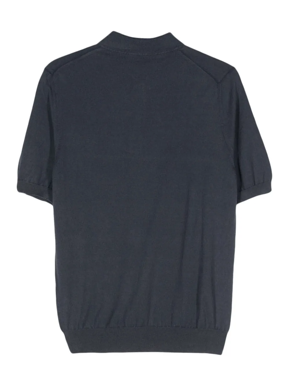 Polo a maniche corte Boglioli in blu - uomo