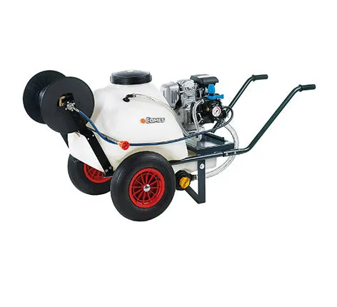 Pompa Irrorazione a Scoppio CON CARRIOLA LT. 120 MOTOPOMPA MC25 + AVVO