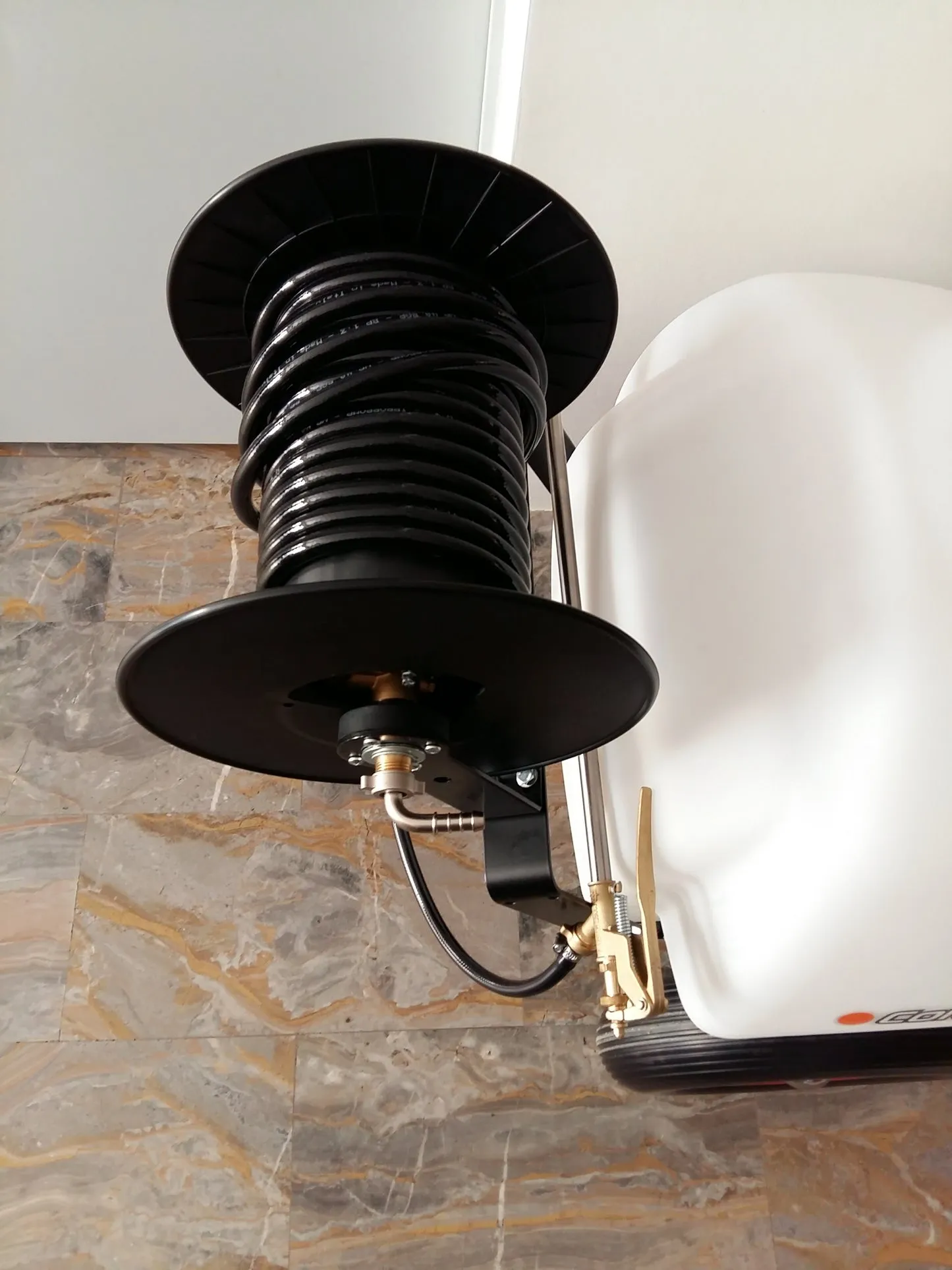 Pompa Irrorazione a Scoppio CON CARRIOLA LT. 120 MOTOPOMPA MC25 + AVVO